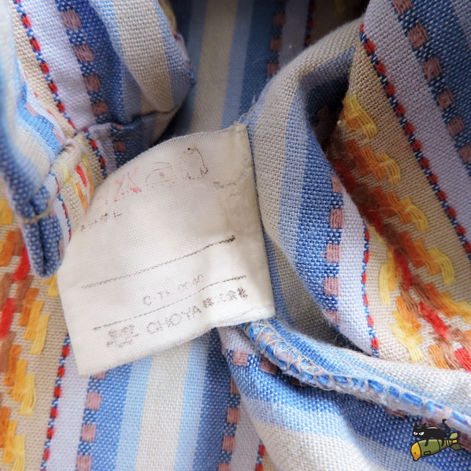 Kansai Yamamoto KANSAI MAN BY KANSAI YAMAMOTO STRIPED LONG SLEEVE SHIRT Size US L / EU 52-54 / 3 - 4 Thumbnail