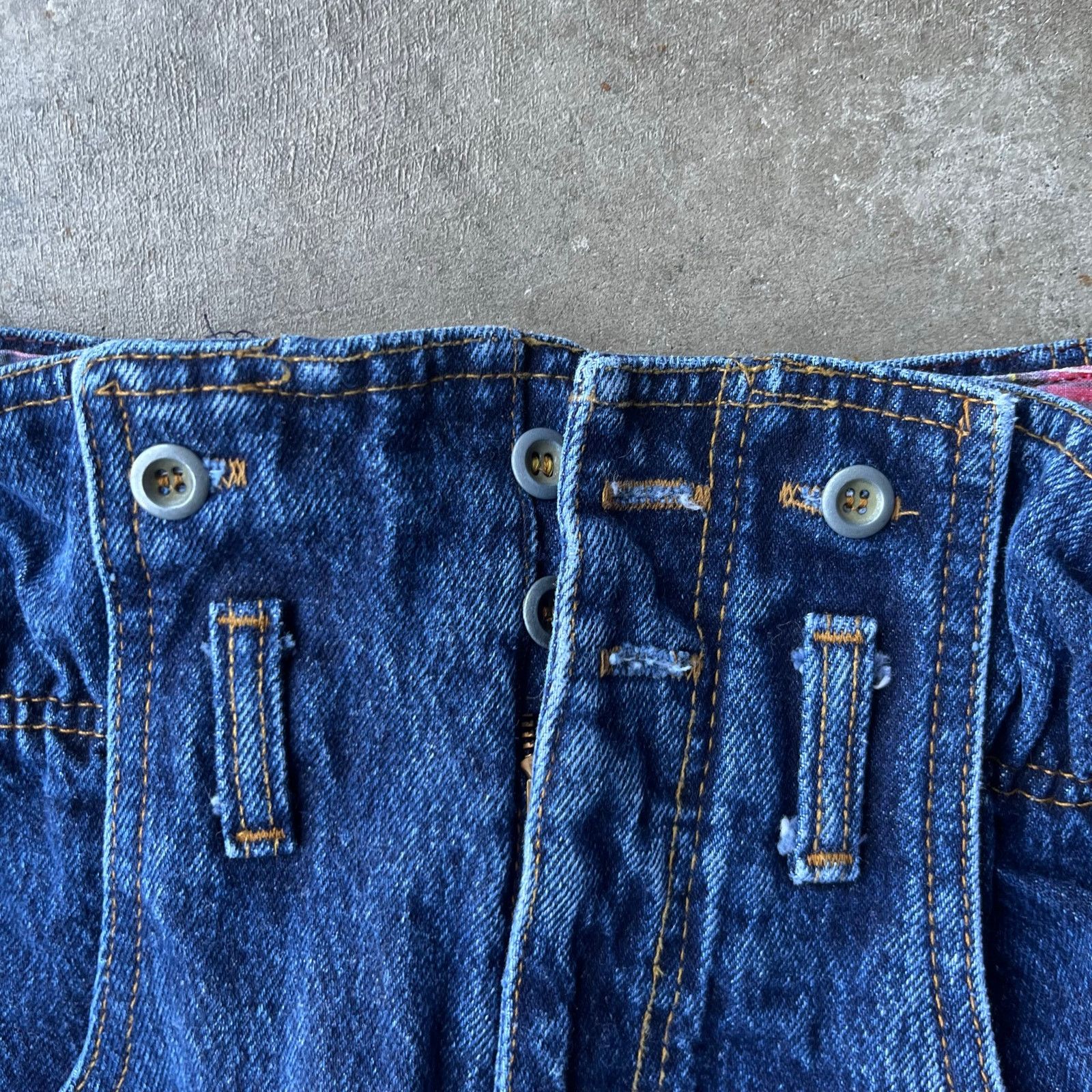 Vintage Vintage Joujou High-Waisted Jeans Women 11/12 Blue 00S 30X27 Size US 30 / EU 46 - 3 Thumbnail