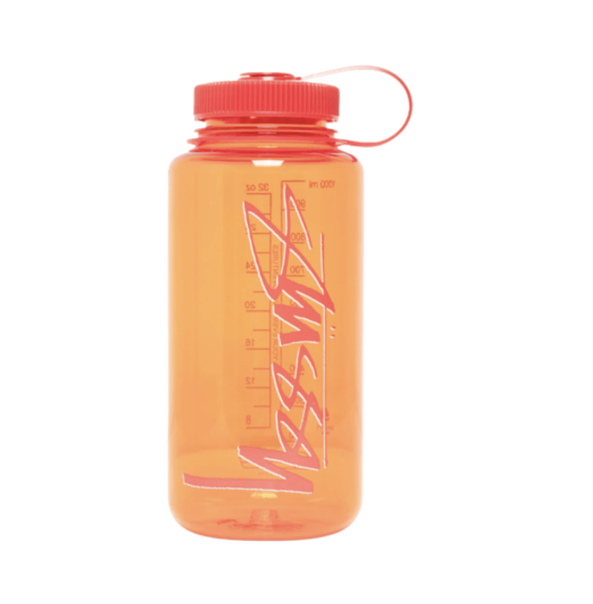 Hypebeast Stüssy Nalgene Water Bottle Orange Size ONE SIZE - 1 Thumbnail