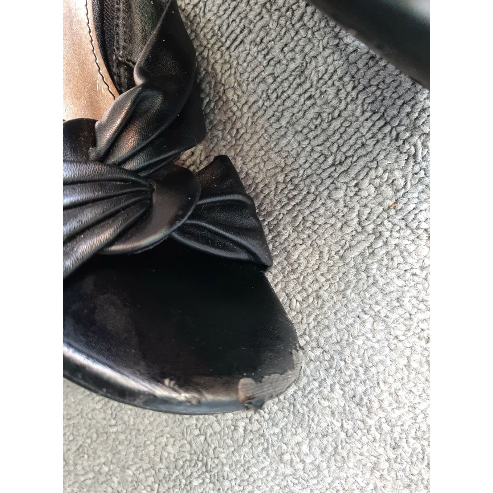 Vintage LifeStride Womens Heels 2.5" Heel Black Size 6.5 LifeStride Size US 7 / IT 37 - 3 Thumbnail