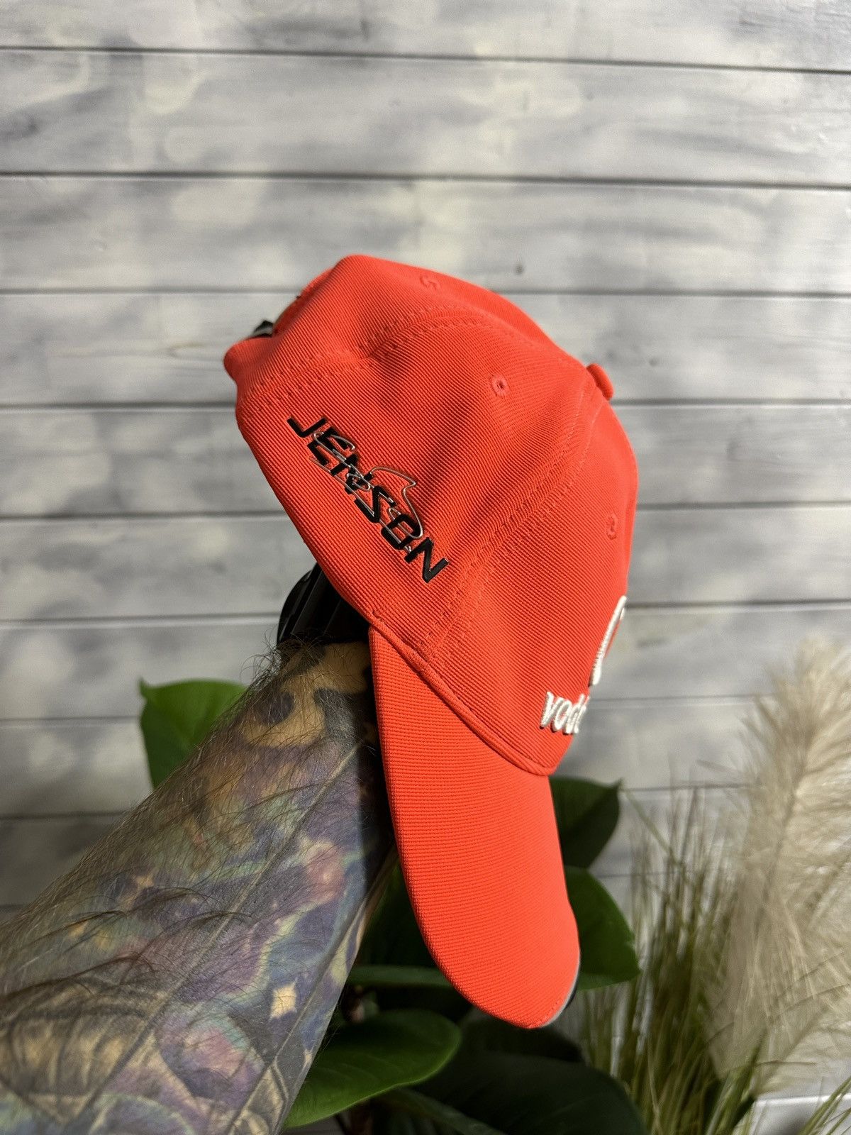 Mercedes-Benz Rare Cap Racing McLaren Mercedes Vodafone Jenson Size ONE SIZE - 3 Thumbnail