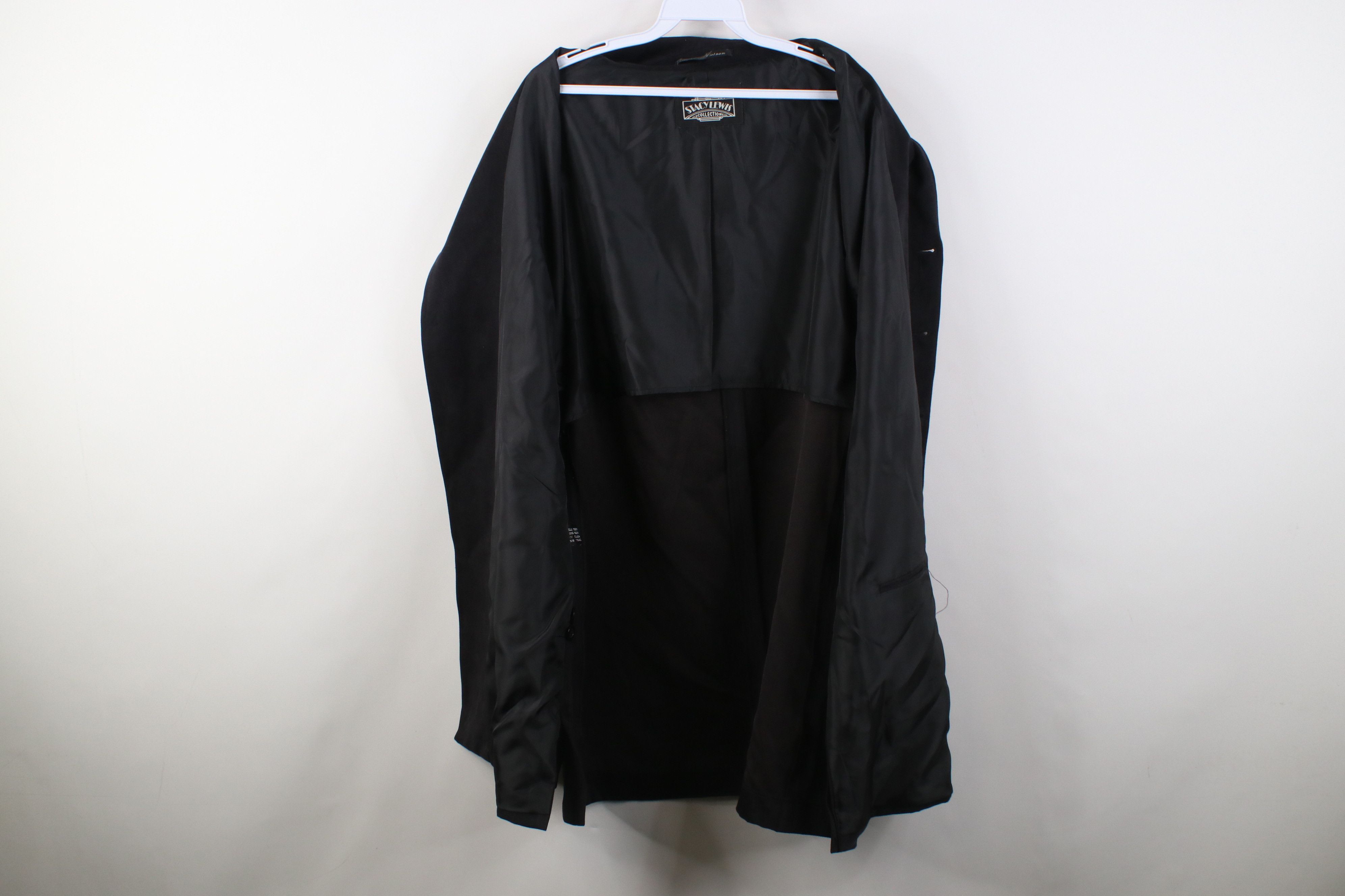 Vintage Vintage 90s Y2K Streetwear Shirt Jacket Jac Shirt Black Size US XXL / EU 58 / 5 - 10 Thumbnail