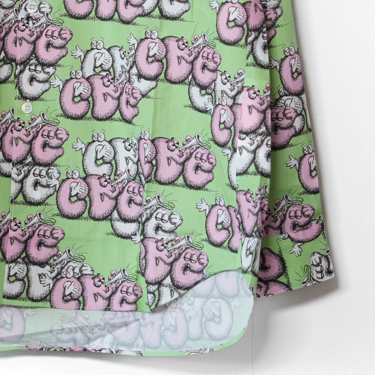 Comme des Garcons SHIRT COMME DES GARCONS SHIRT AW2021 KAWS L/S SHIRT Size US M / EU 48-50 / 2 - 3 Thumbnail