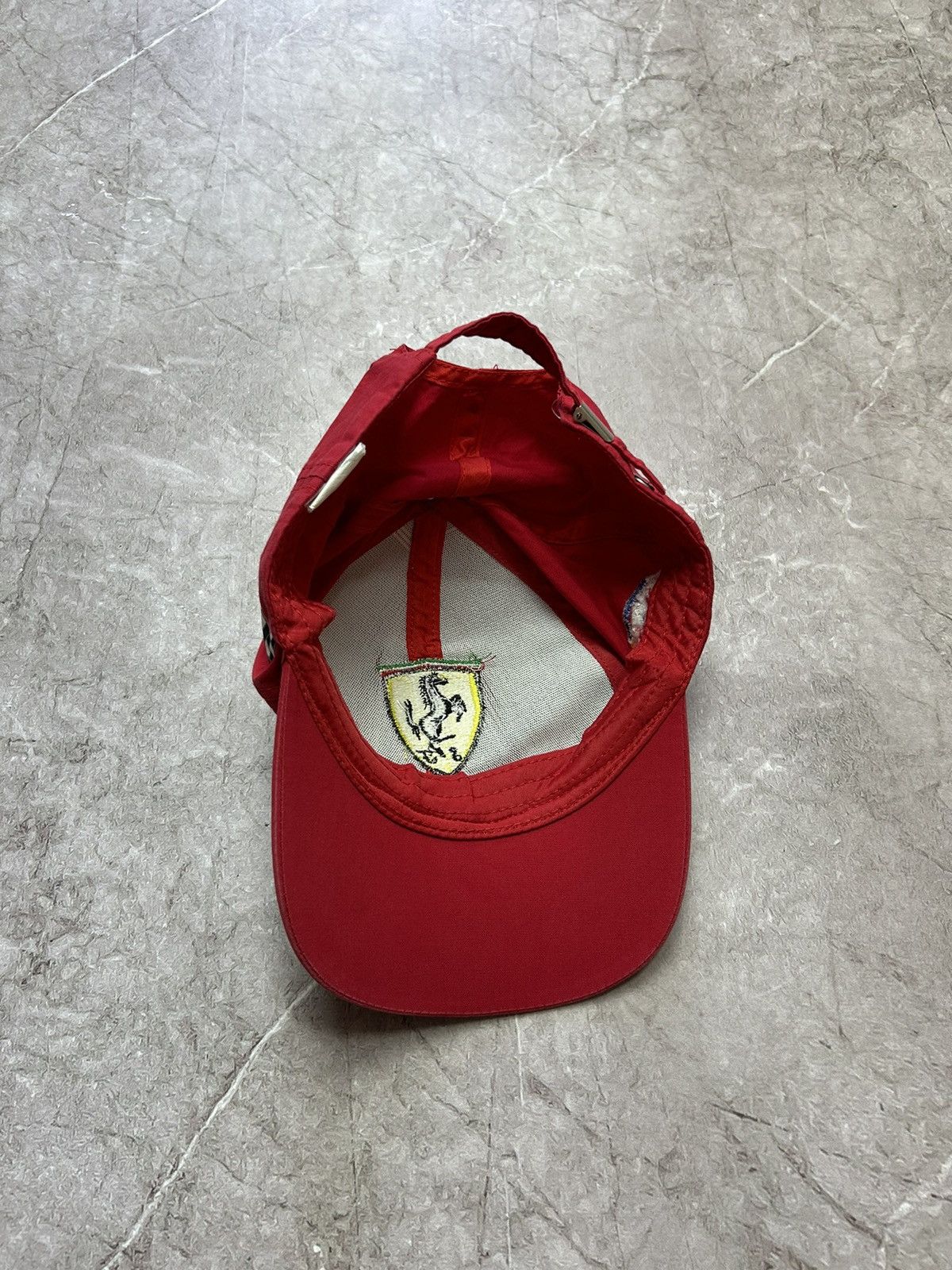 Ferrari × Formula 1 × Vintage Vintage Ferrari 90s hat red cap official licensed racing Size ONE SIZE - 5 Thumbnail