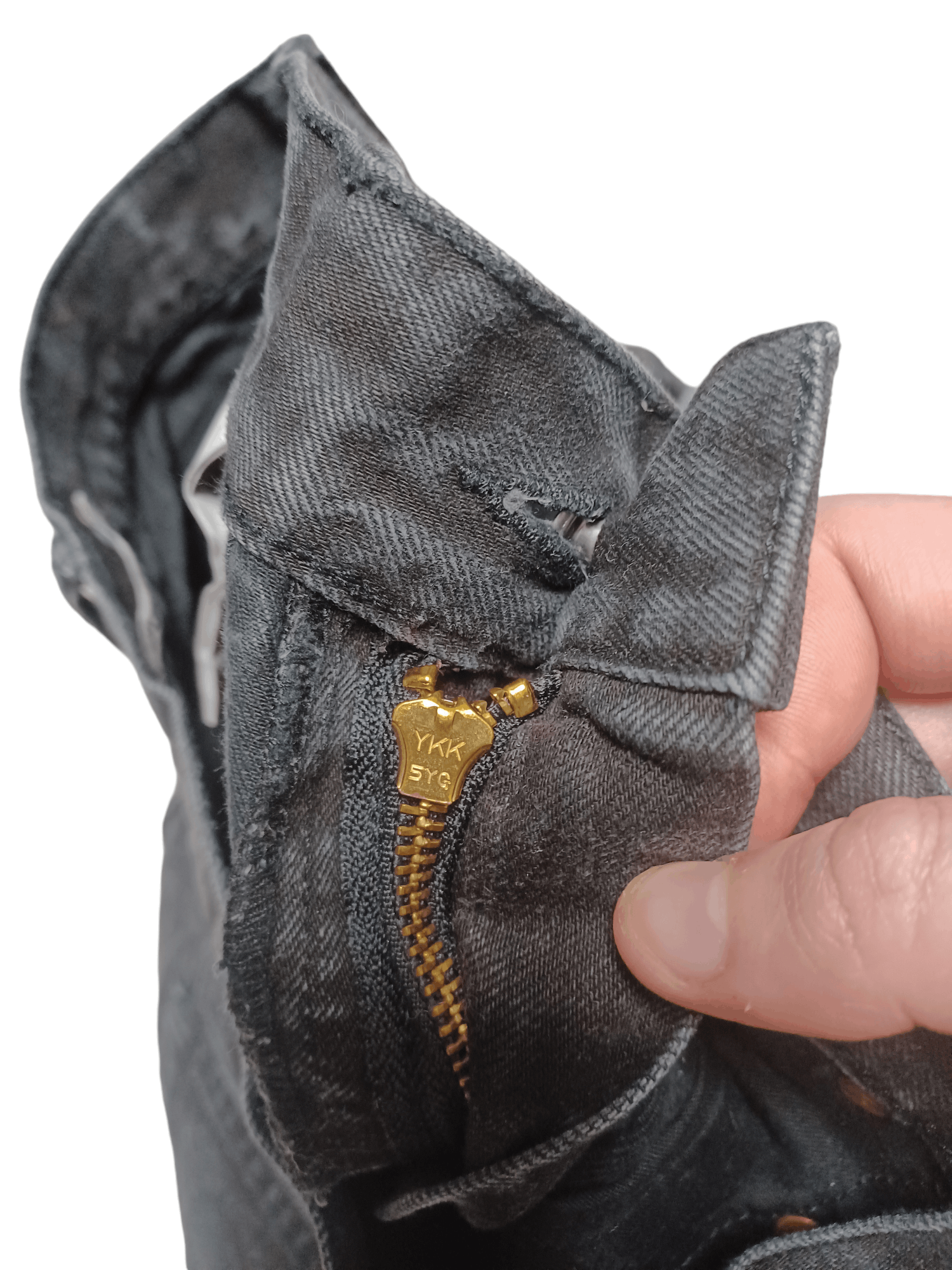 Our Legacy OUR LEGACY FANTASTIC BLACK WASHED 2ND CUT MADE IN PORTUGAL Size US 31 - 4 Thumbnail