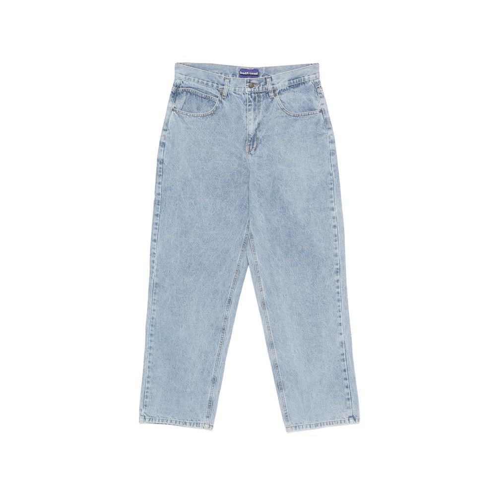 Badfriend Badfriend BLUE Denim - Regular & Straight-Leg Jeans Size US 34 / EU 50 - 1 Thumbnail