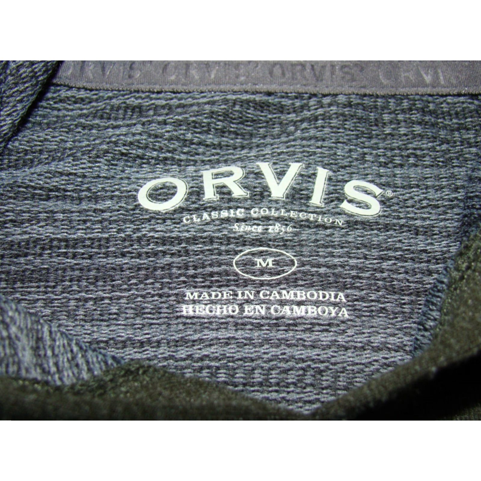 Orvis Orvis Shirt Hooded Long Sleeve Mens M Army Green Logo Classic Collection Pullover Hooded Size US M / EU 48-50 / 2 - 2 Thumbnail