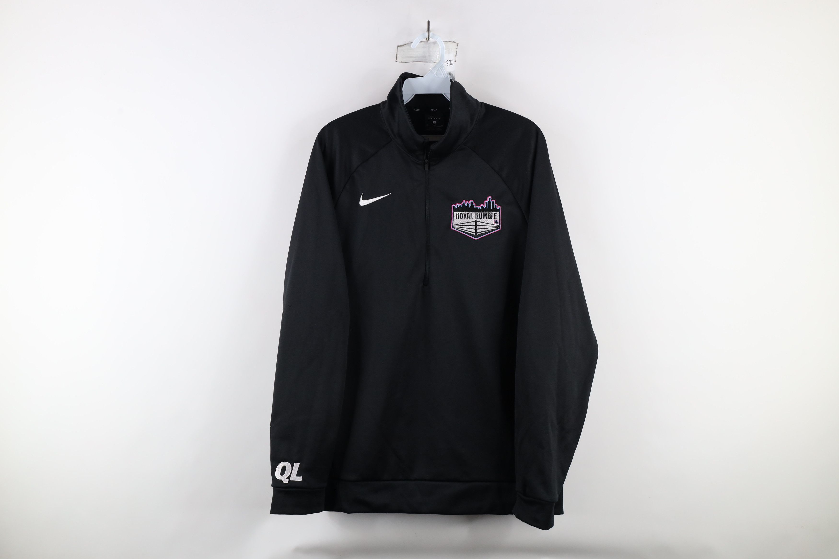 Nike × Vintage Nike Loans Arena WWE Royal Rumble Wrestling Half Zip Top Size US M / EU 48-50 / 2 - 1 Thumbnail