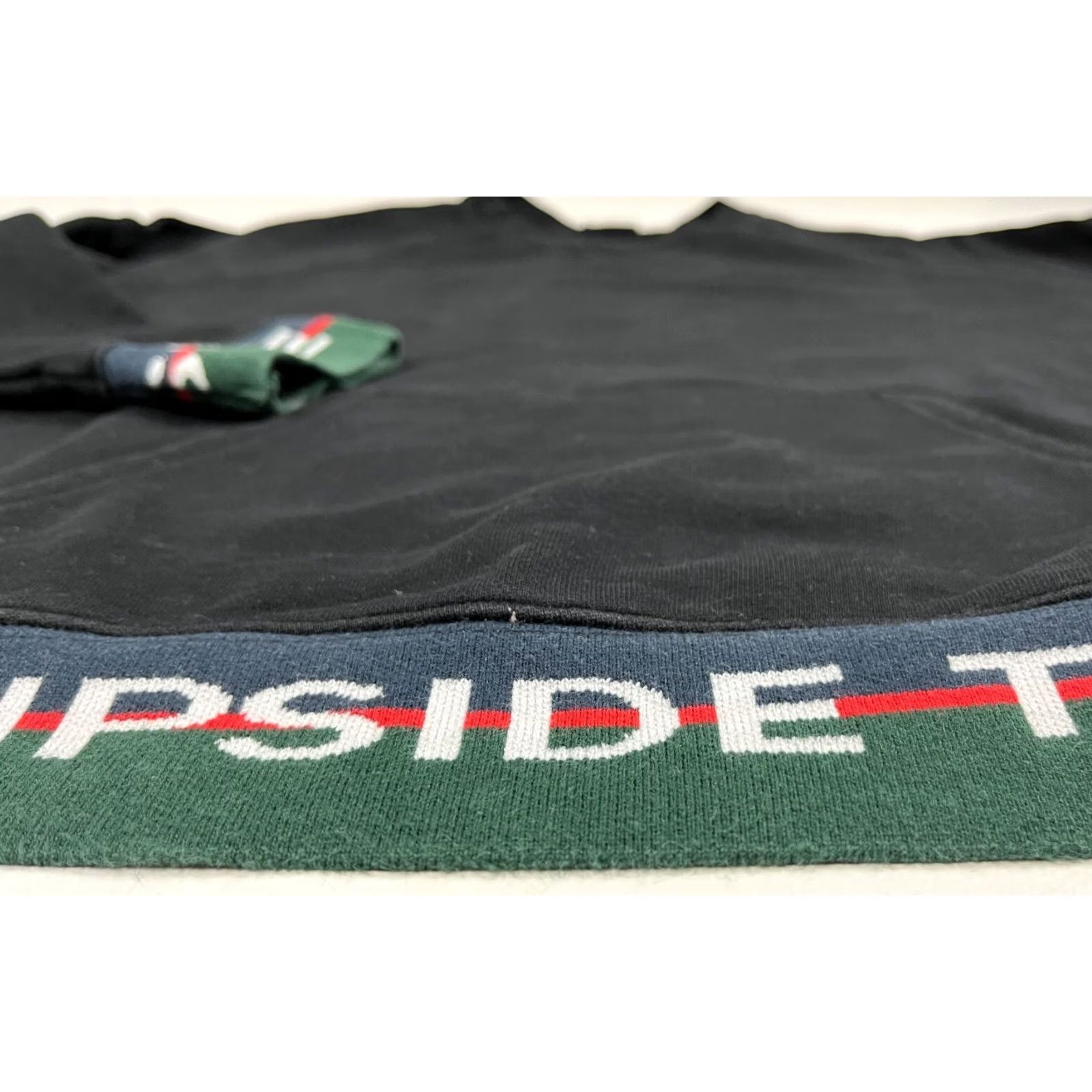 The Upside THE UPSIDE Women's Crewneck Sweatshirt Kangaroo Pocket Sz 6 Black 100% Cotton Activewear Pullover Shirt Womens Size M / US 6-8 / IT 42-44 - 7 Thumbnail