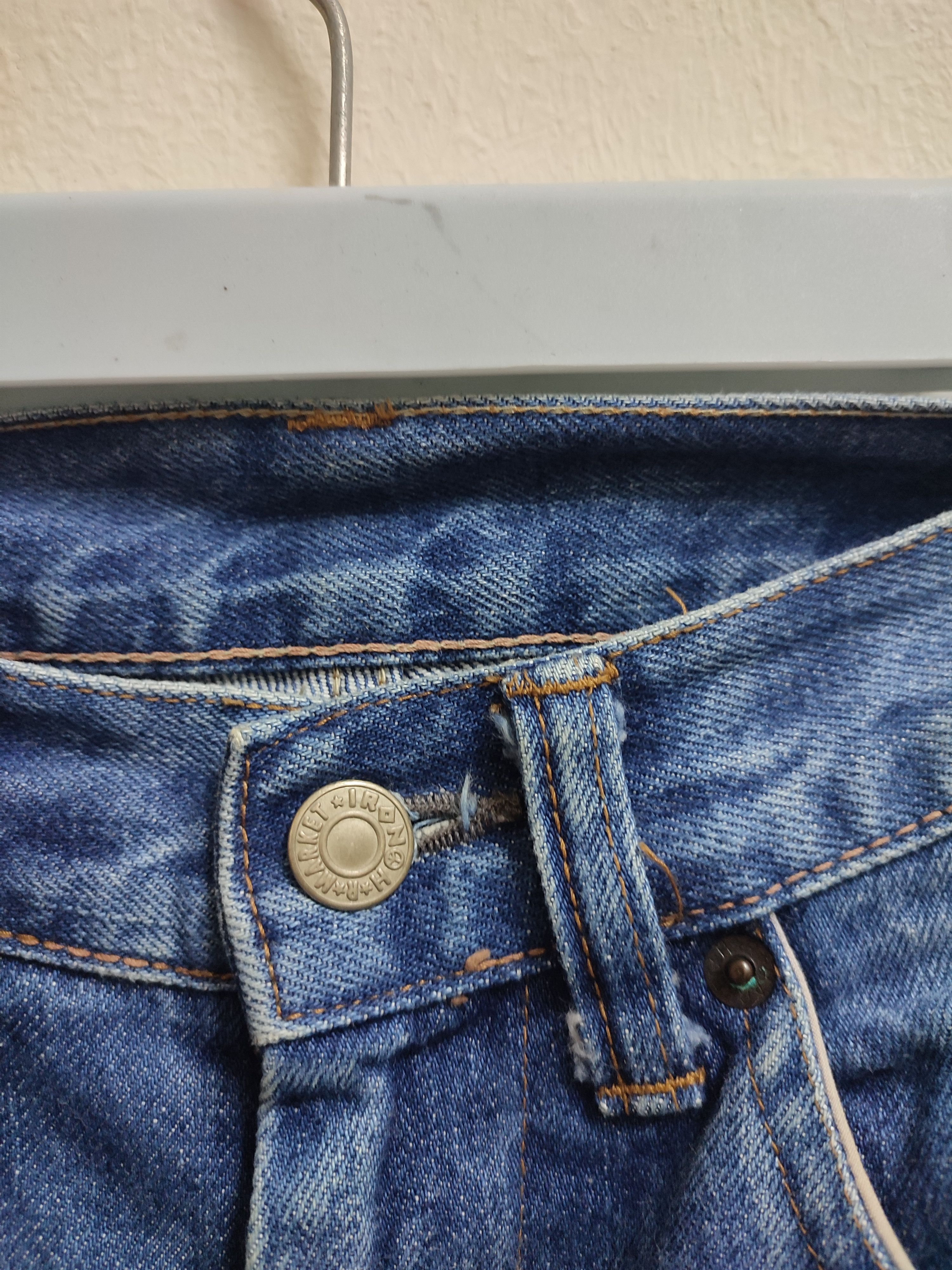 Blue Blue Japan Vintage Blue Blue Japan x H.R.Market Straight Cut Jeans Size US 30 / EU 46 - 12 Thumbnail