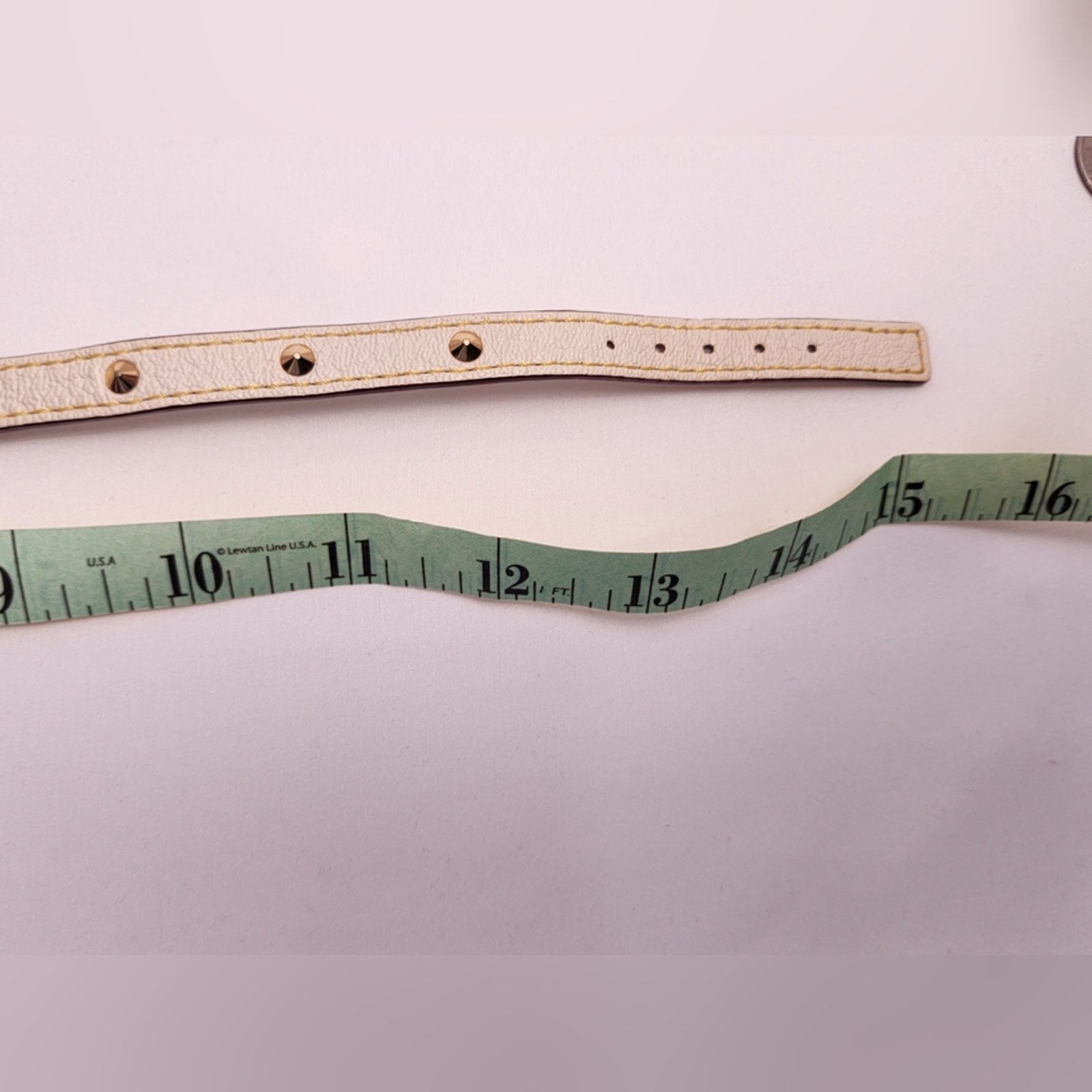 Louis Vuitton Louis Vuitton Leather Suhali Studded Double Wrap Bracelet Size ONE SIZE - 4 Thumbnail