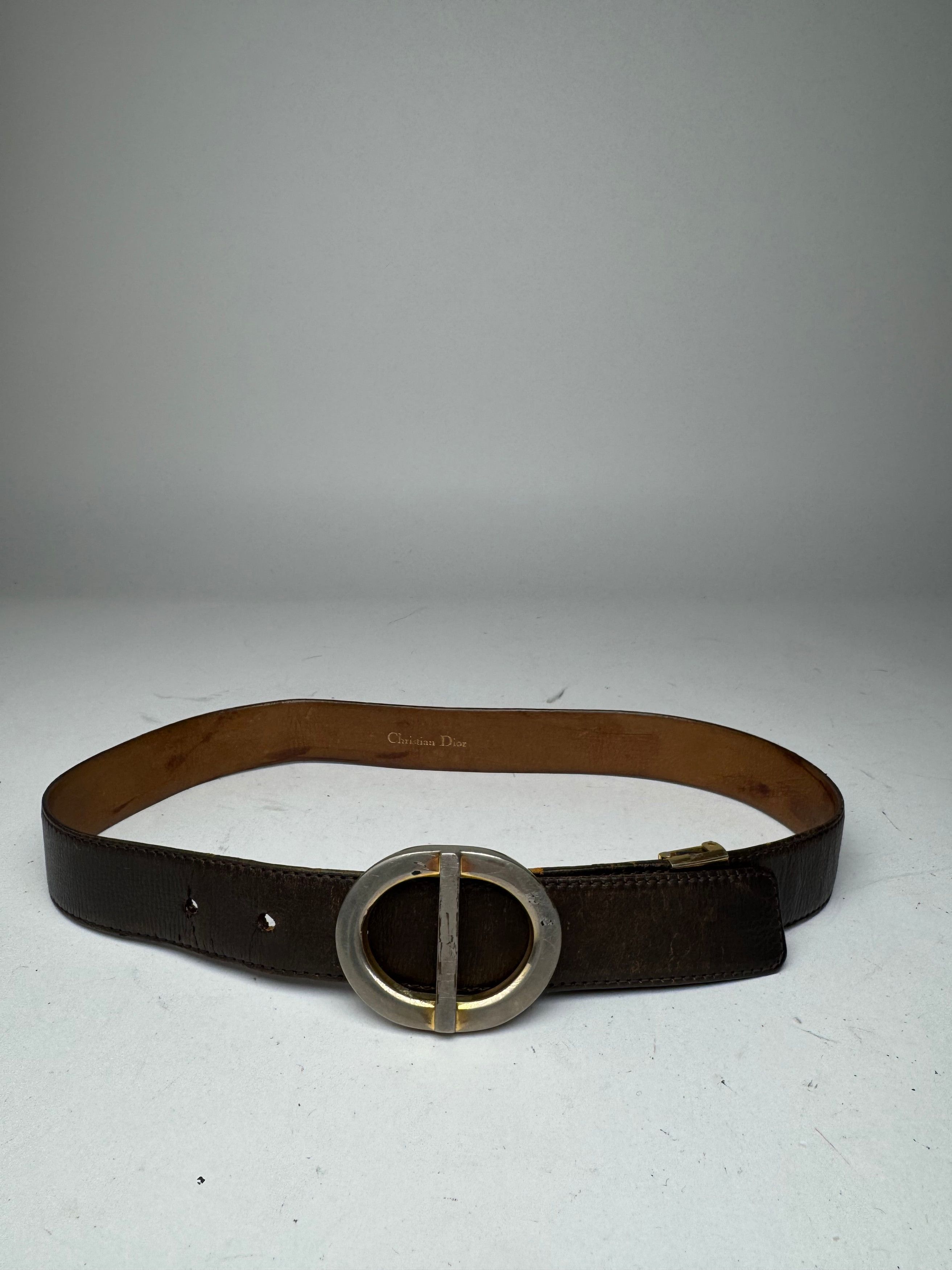 Vintage Leather Belt brown