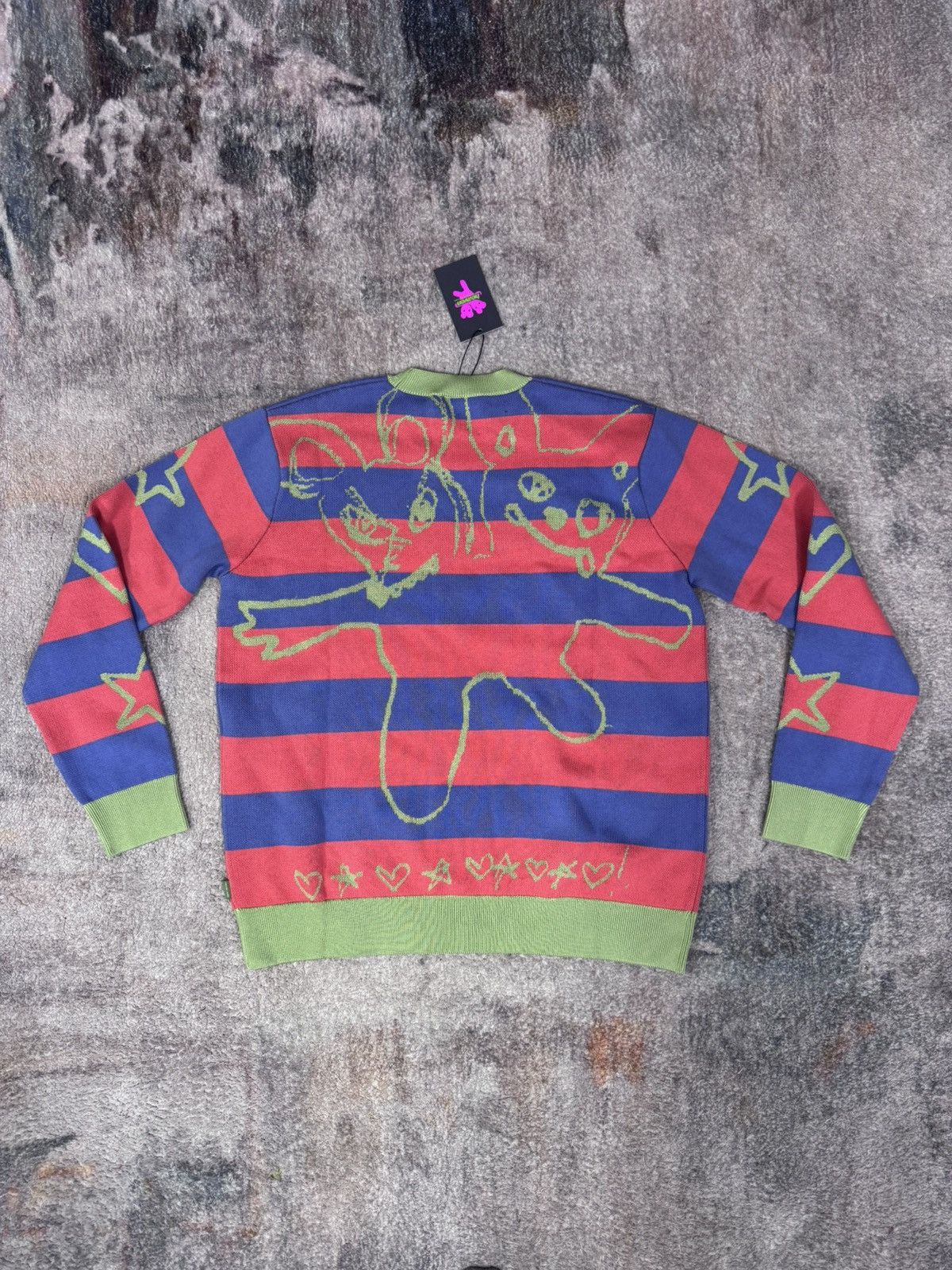 Heaven by Marc Jacobs × Stray Rats Heaven by Marc Jacobs Ratgirl Supercharged Rat Sweater Size US XS / EU 42 / 0 - 8 Thumbnail