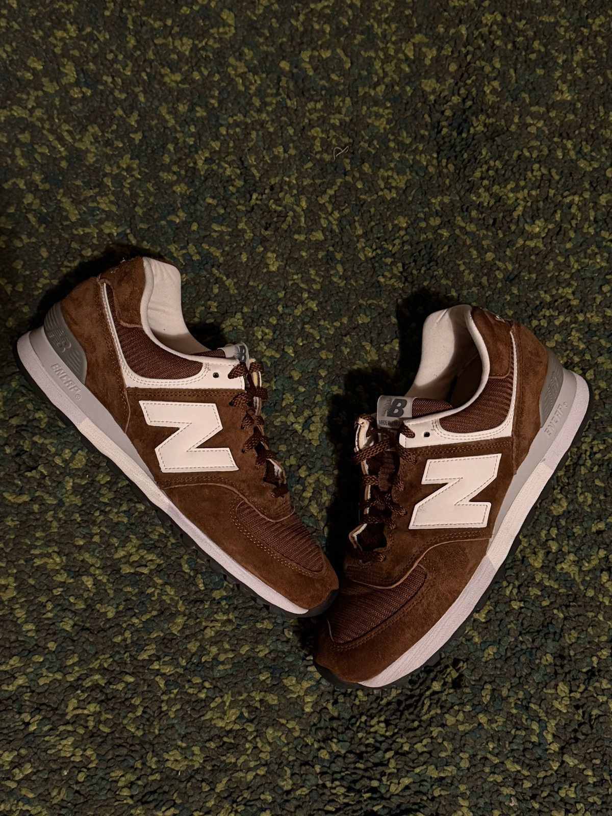 New Balance New balance 576 leather Made in UK brown Aime Leon Dore Size US 8 / EU 41 - 1 Thumbnail
