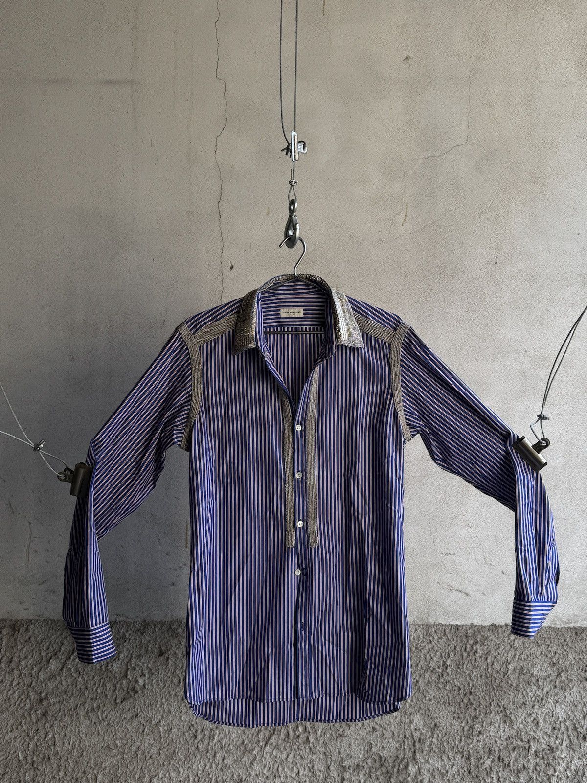 Dries Van Noten Dries Van Noten Embellished button up shirt Size US M / EU 48-50 / 2 - 1 Thumbnail