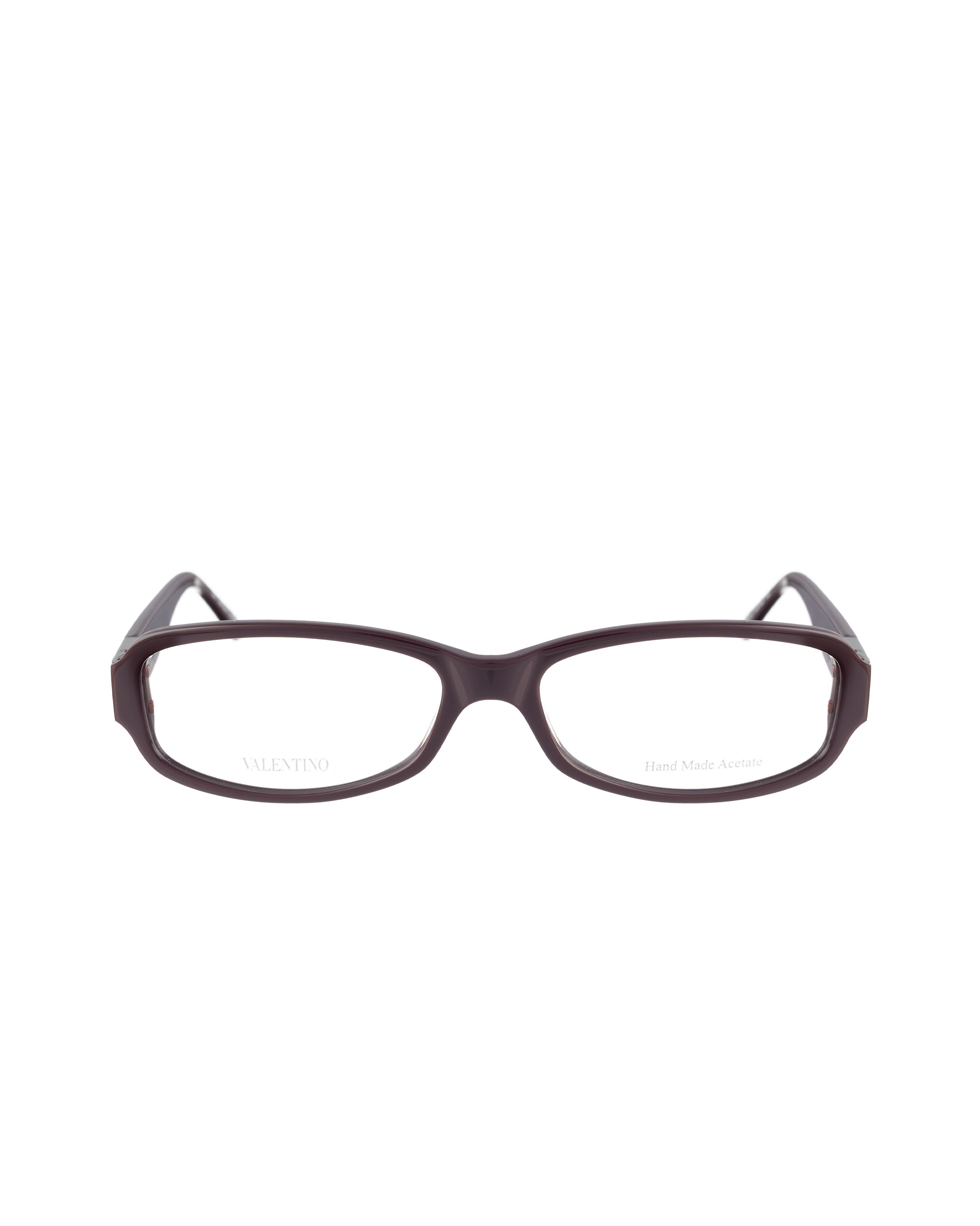 Valentino Valentino 00s Purple Brown Plastic Glasses with Rhinestones Size ONE SIZE - 2 Thumbnail