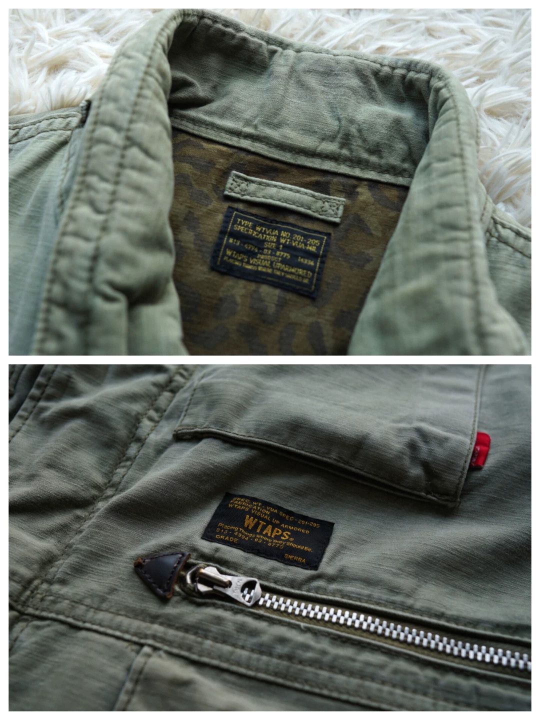 Wtaps WTAPS M65 12AW Leopard Washed Bamboo Twill Jacket S Size US S / EU 44-46 / 1 - 5 Thumbnail