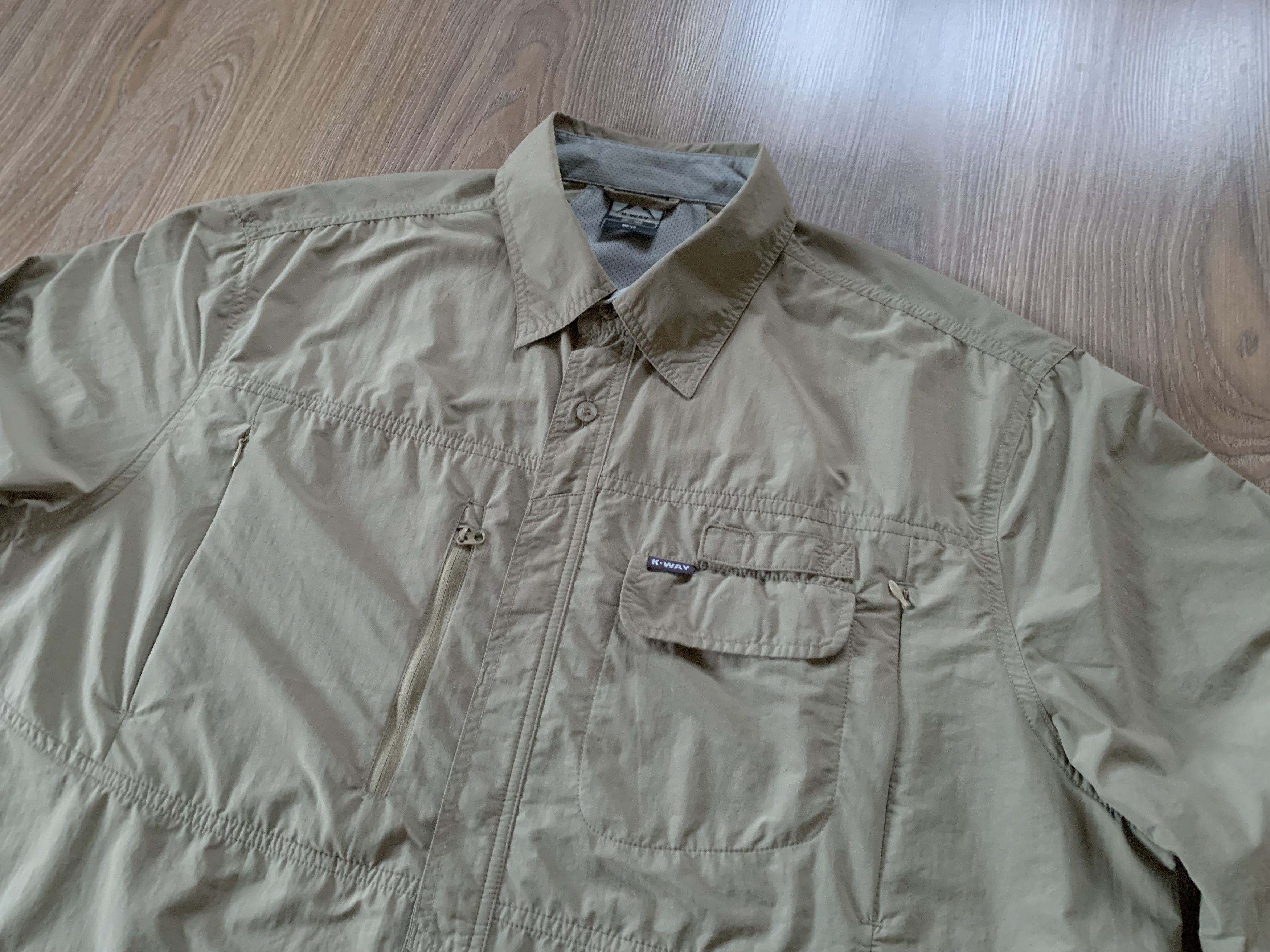 K-Way K Way Trek Outdoor Adventure Multi Pocket UPF 40 Shirt Size US XL / EU 56 / 4 - 4 Thumbnail