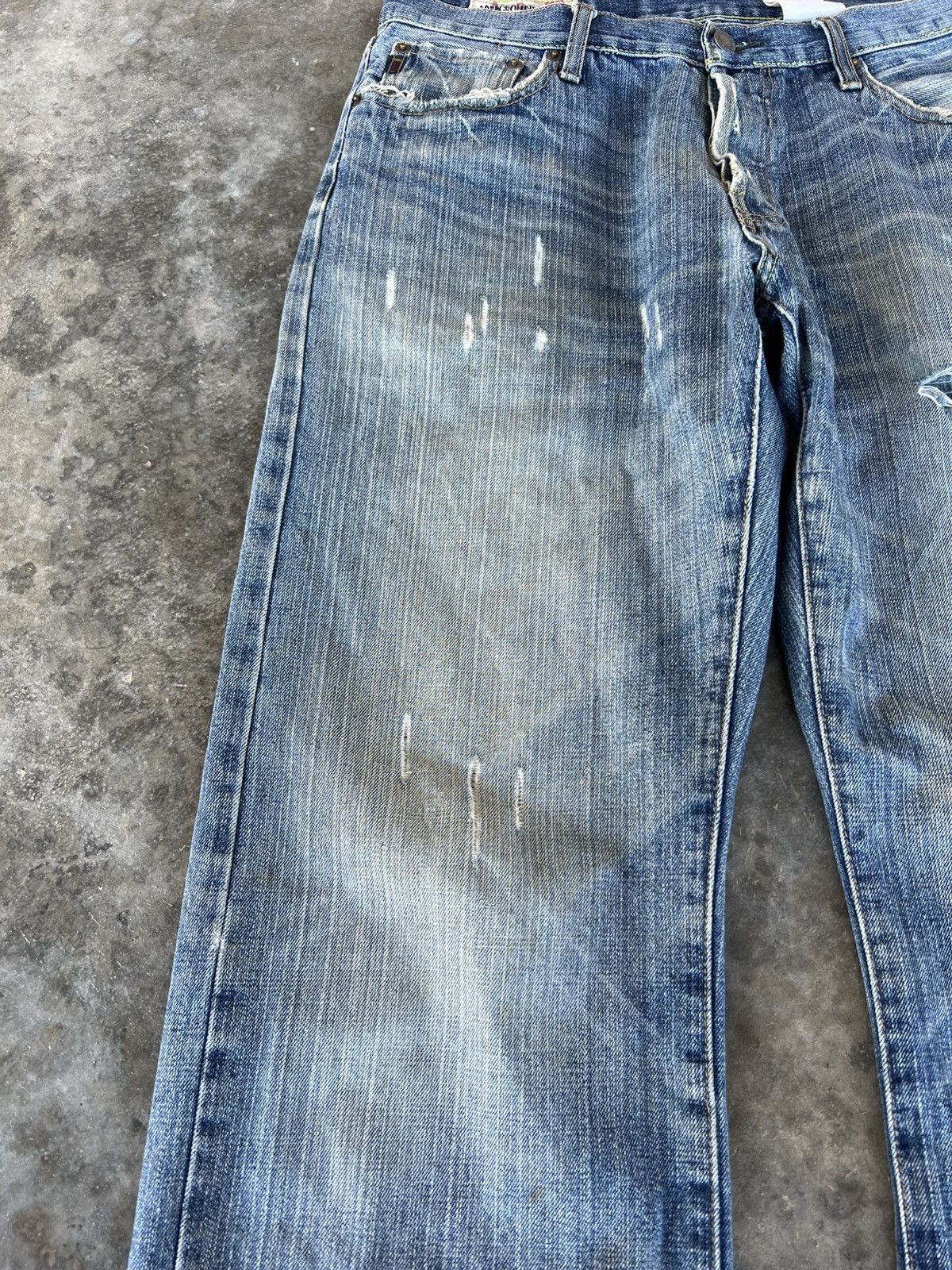 Abercrombie & Fitch Vintage Flare Abercrombie & Fitch Distress Jean Size US 32 / EU 48 - 9 Thumbnail