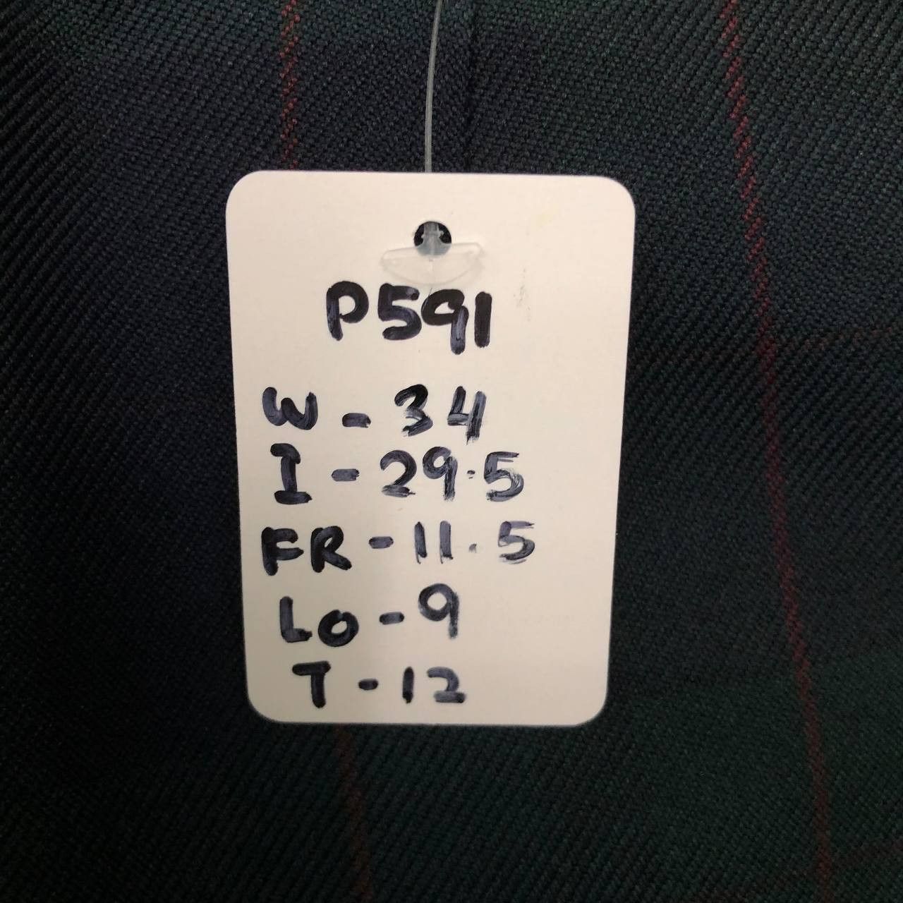 Vintage P591 VTG RICHMOND TARTAN GOLF PANTS Size US 34 / EU 50 - 10 Thumbnail
