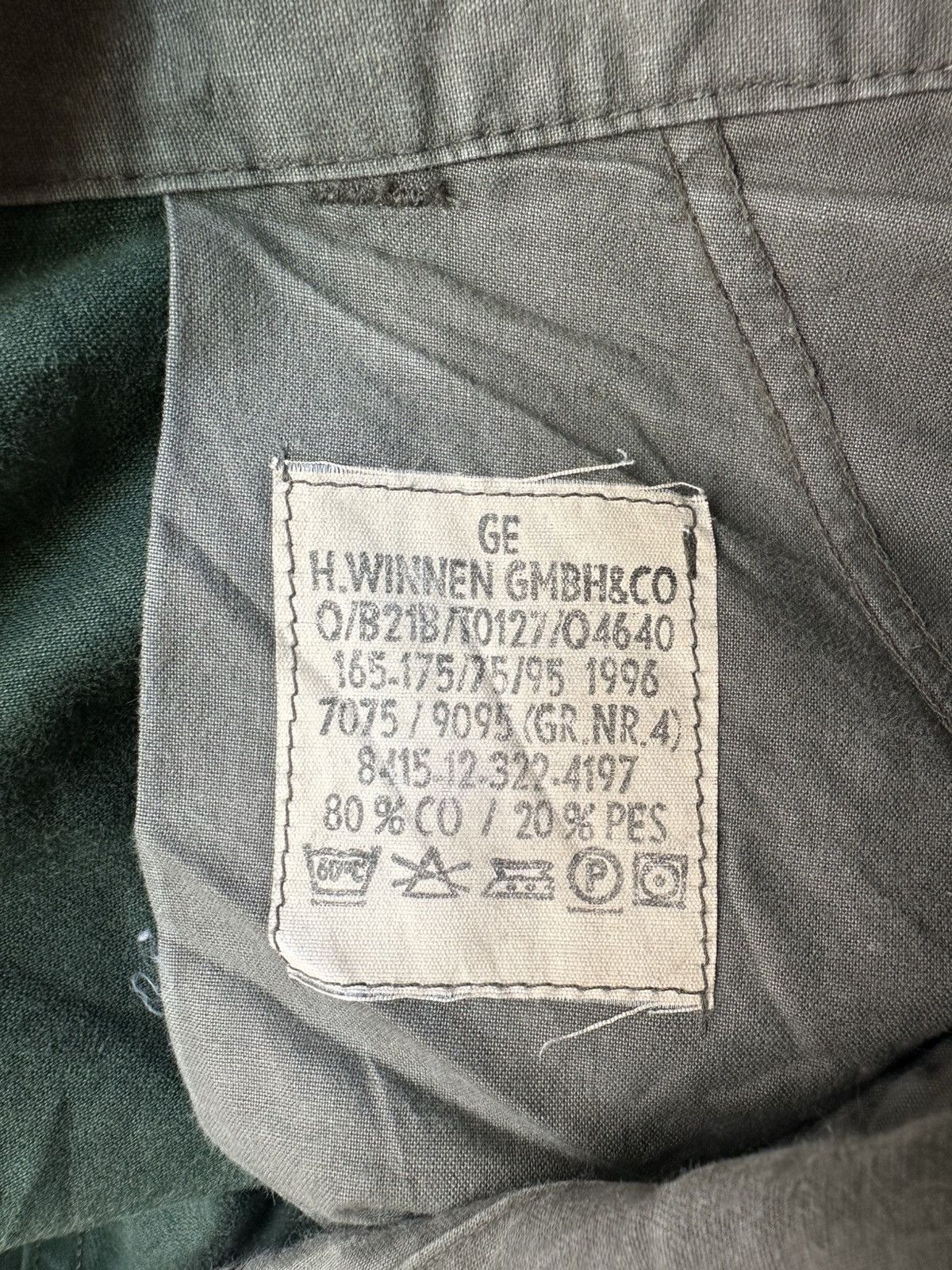 Vintage Vintage 90s Germany Military Trousers Size US 36 / EU 52 - 3 Thumbnail