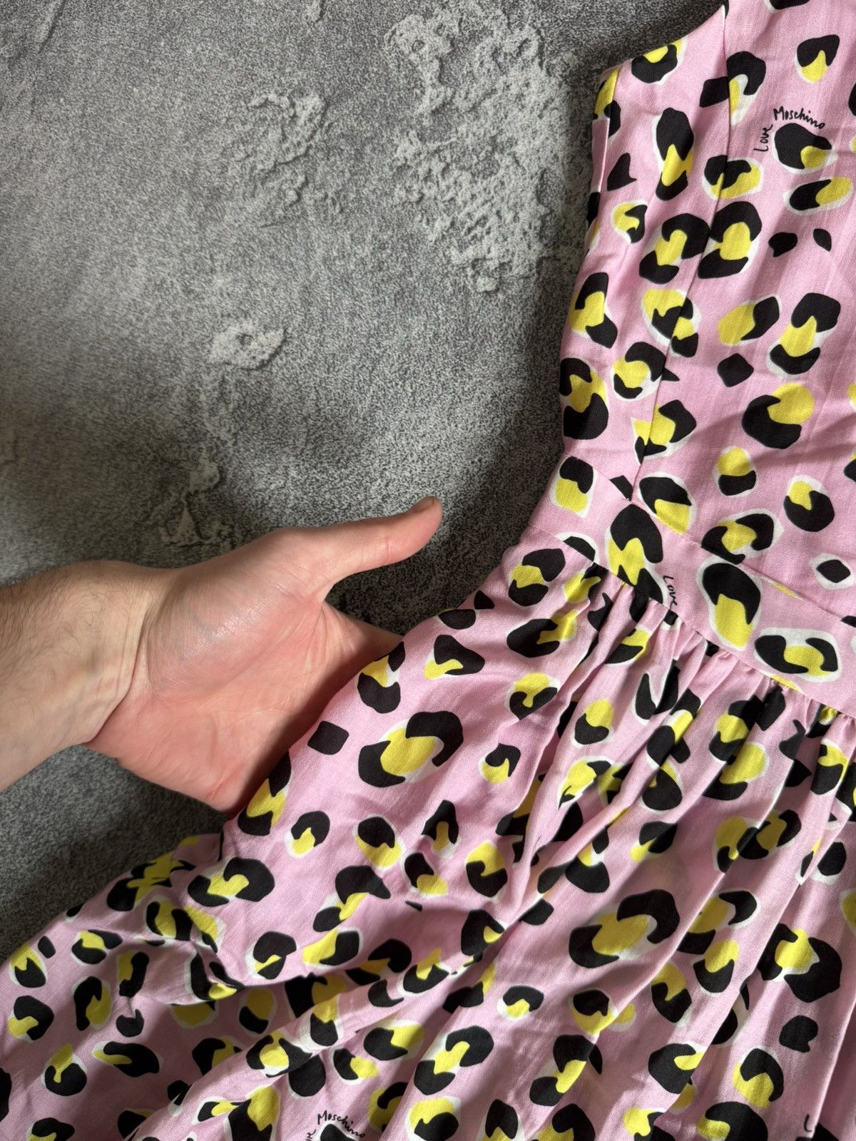 Designer × Love Moschino × Moschino Love Moschino M sleeves long maxi midi dress cheetah 🐆 print Size XS / US 0-2 / IT 36-38 - 3 Thumbnail