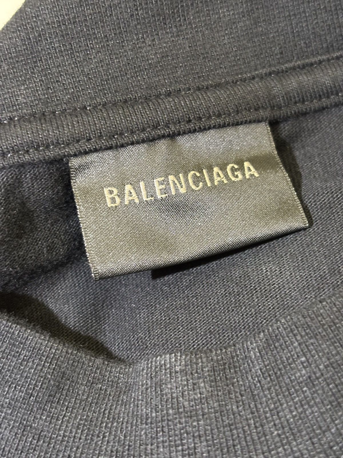 Balenciaga Balenciaga Hand Drawn Large Fit Tee Size US XS / EU 42 / 0 - 3 Thumbnail