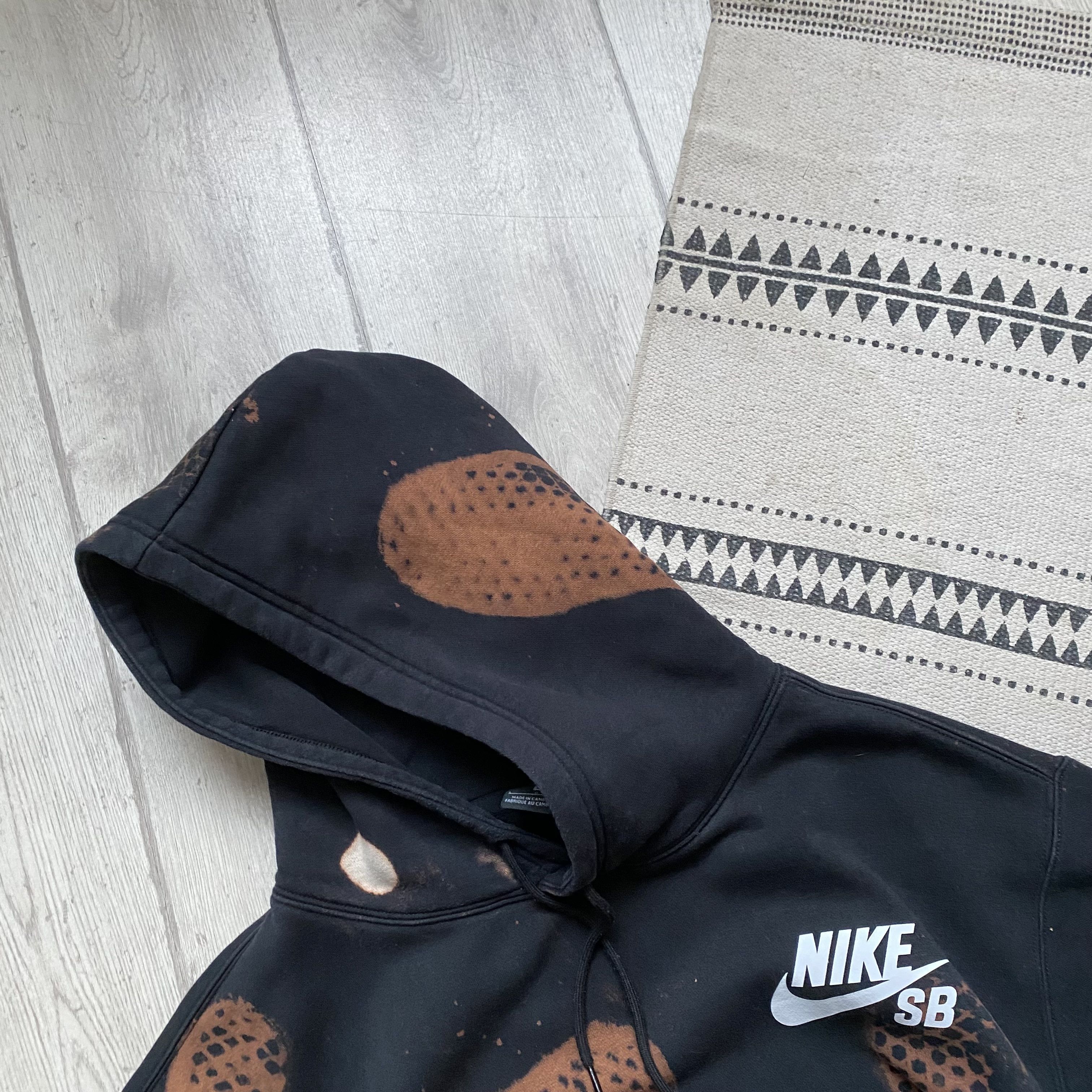 Nike 🛹 Custom Nike SB skater boxy hoodie sweatshirt Y2K Size US L / EU 52-54 / 3 - 7 Thumbnail