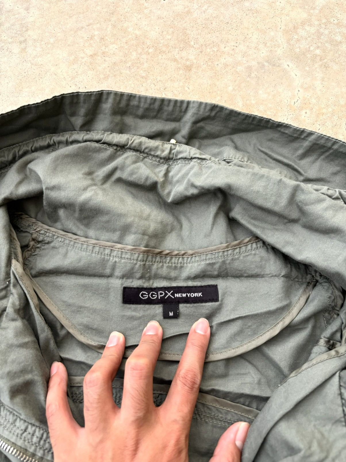 Le Grande Bleu (L.G.B.) Rare GGPX Cropped Jacket Green (LGB Style) Size US S / EU 44-46 / 1 - 8 Thumbnail