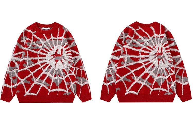 Other Spider Web Sweater Pullover y2k Size US M / EU 48-50 / 2 - 6 Thumbnail
