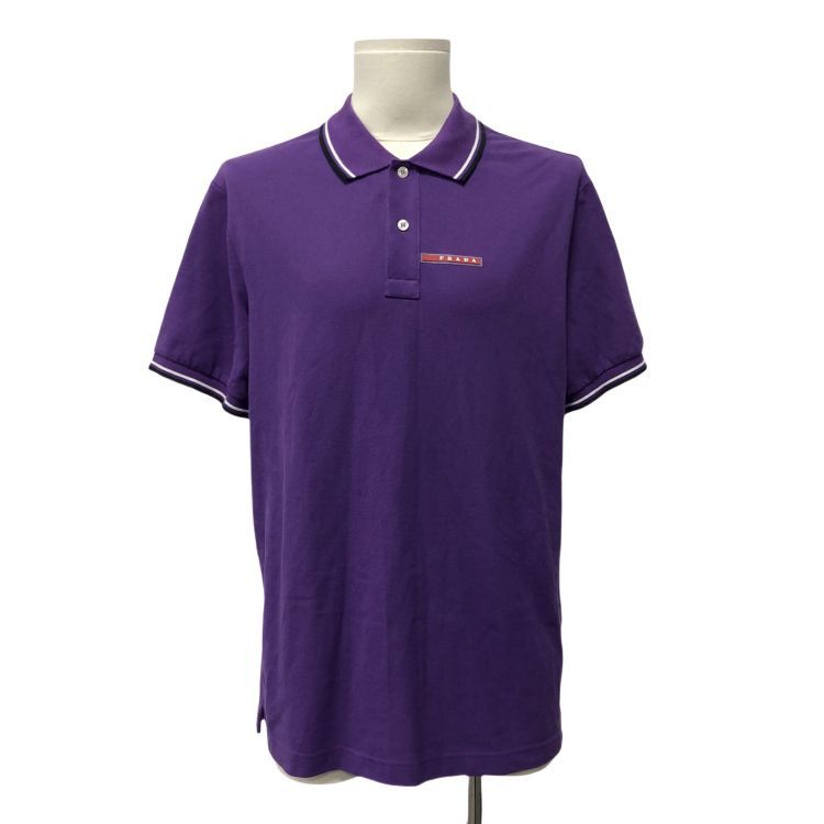 Prada Prada Purple Polo Shirt Size XXL Size US XXL / EU 58 / 5 - 1 Thumbnail