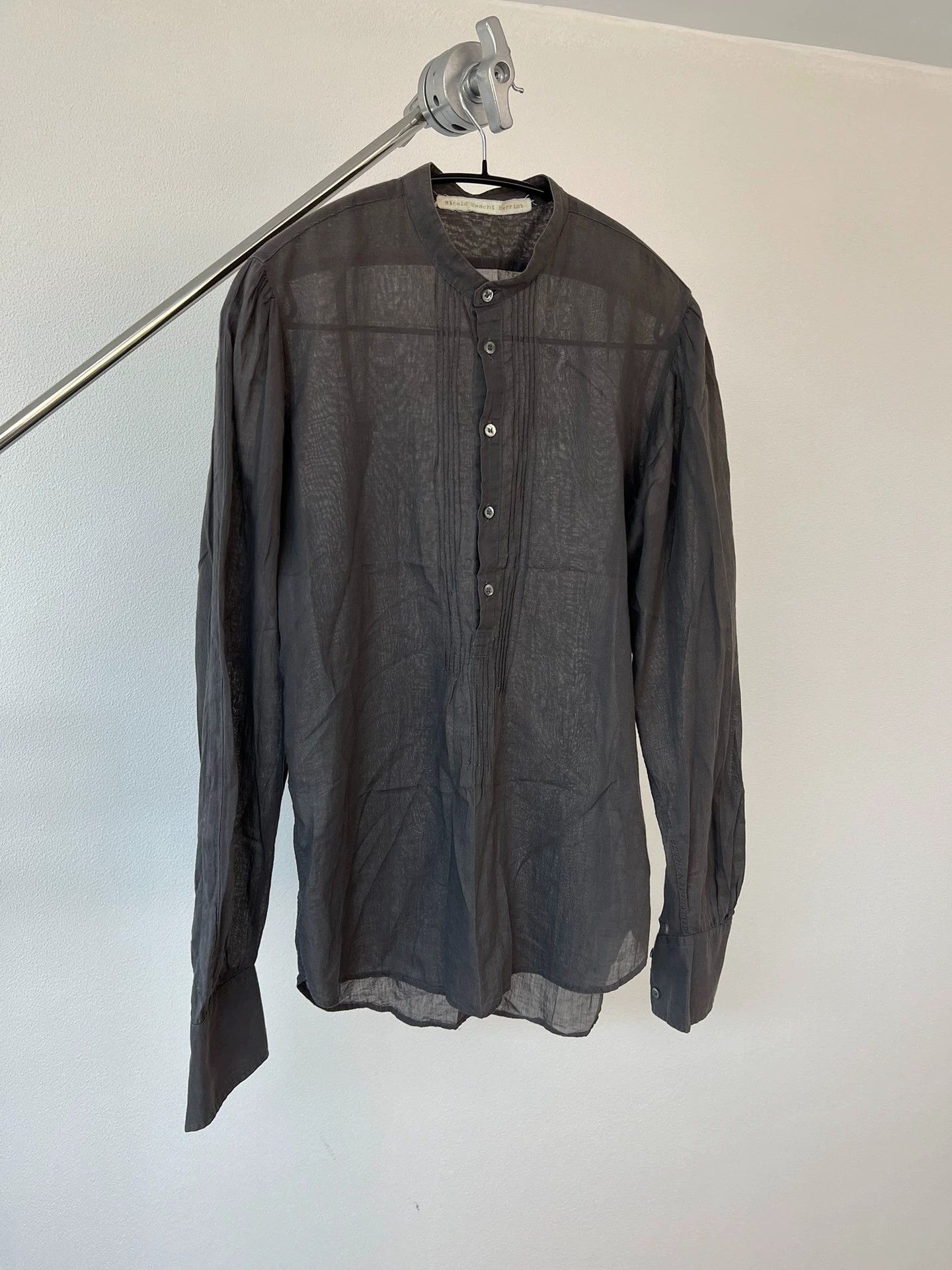 Nicolo Ceschi Berrini Nicolo Ceschi Berrini Pleated Shirt Size M / US 6-8 / IT 42-44 - 2 Thumbnail