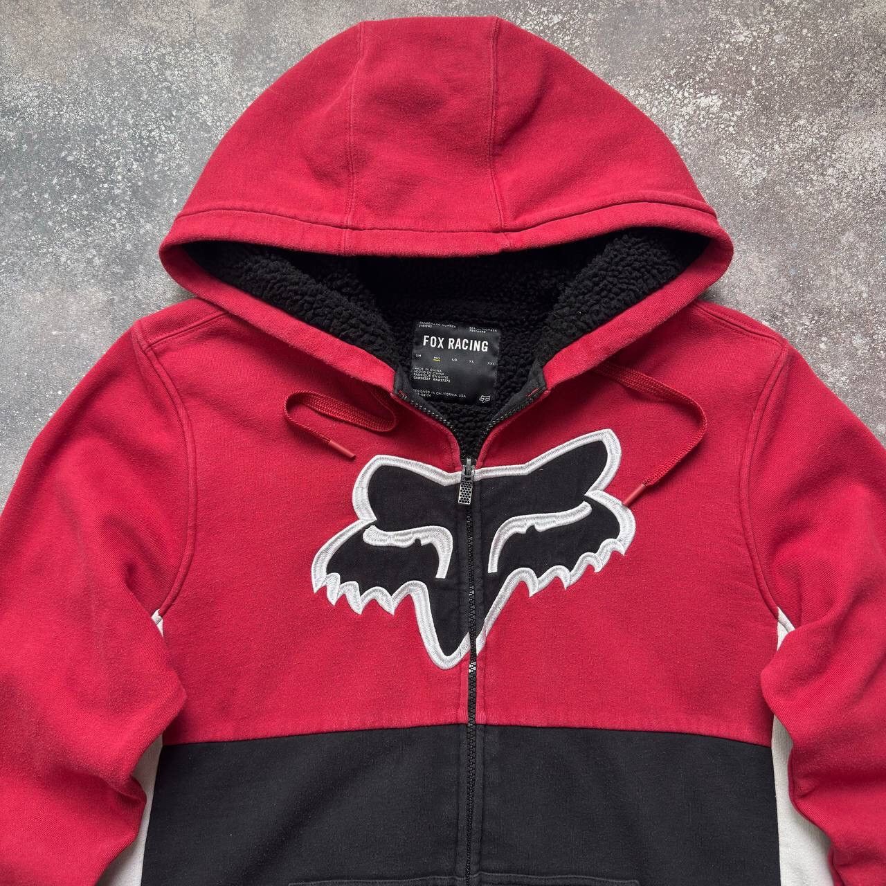 Affliction × Fox Racing Fox Racing Vintage Y2K Big Logo Zip Hoodie Size US M / EU 48-50 / 2 - 5 Thumbnail