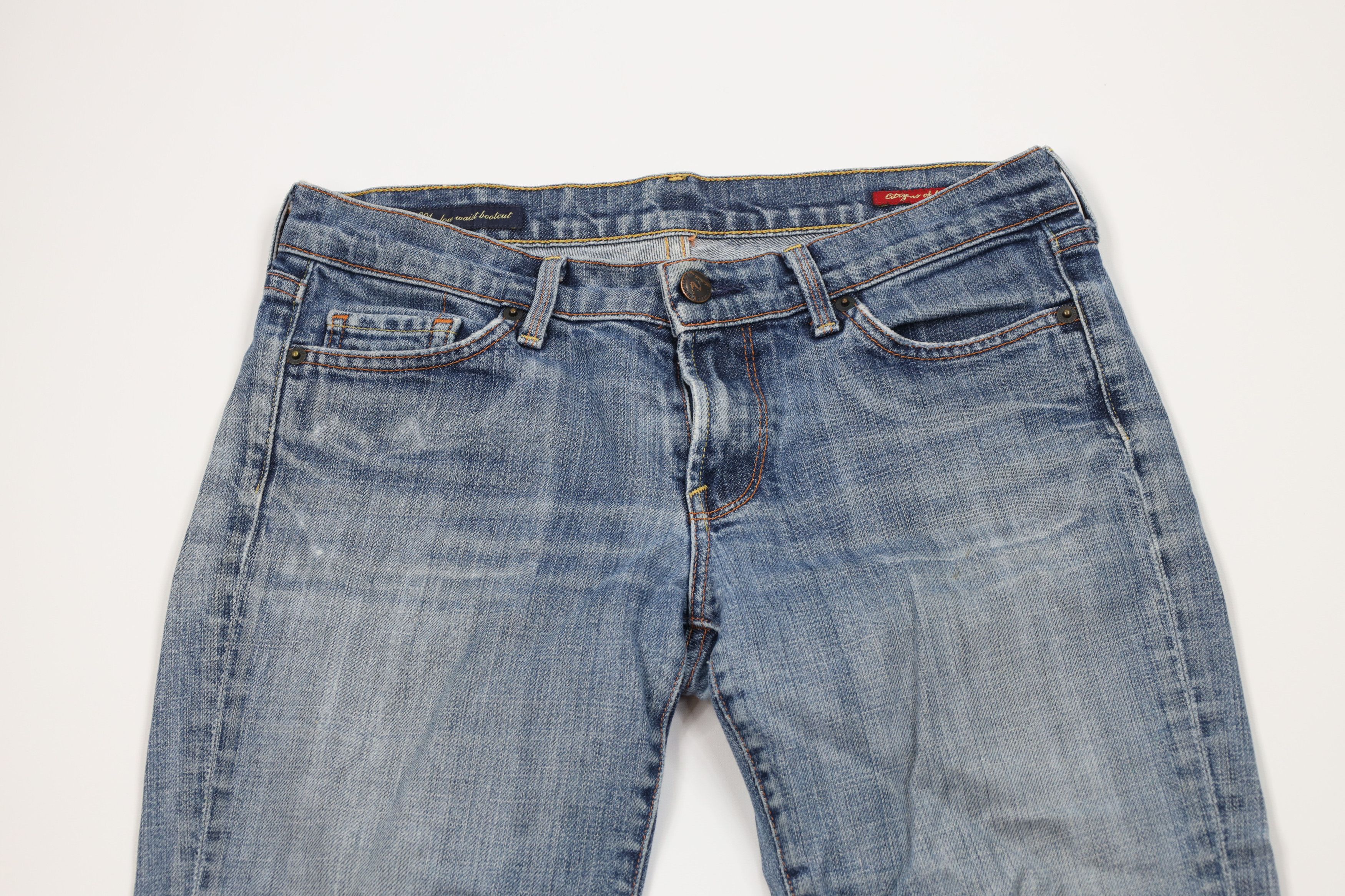 Vintage Vintage Citizens of Humanity Stretch Bootcut Denim Jeans USA Size 28" / US 6 / IT 42 - 2 Thumbnail