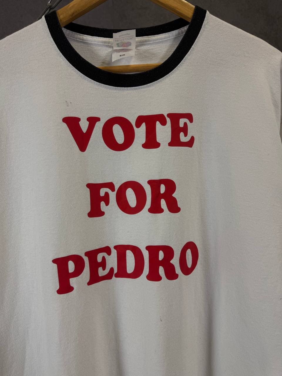 Vintage Vote for Pedro Napoleon Dynamite movie tee Size US XL / EU 56 / 4 - 3 Thumbnail