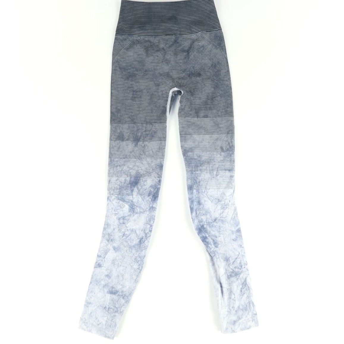 Lululemon Lululemon Leggings Women's 2 Blue Ombre Seamless HR Tie Dye Nylon Woven Slim fit Inseam 25in 18" Waist Training Activewear Pants Size 26" / US 2 / IT 38 - 4 Thumbnail