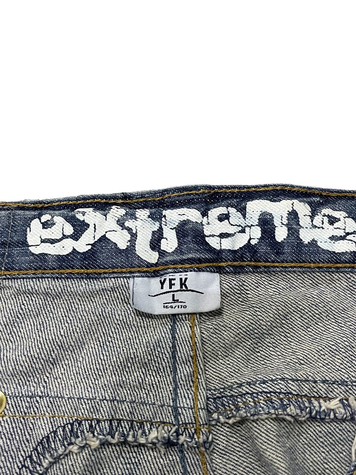 Fox Racing × Hysteric Glamour YFK Kevlar Biker Jeans Size US 30 / EU 46 - 13 Thumbnail