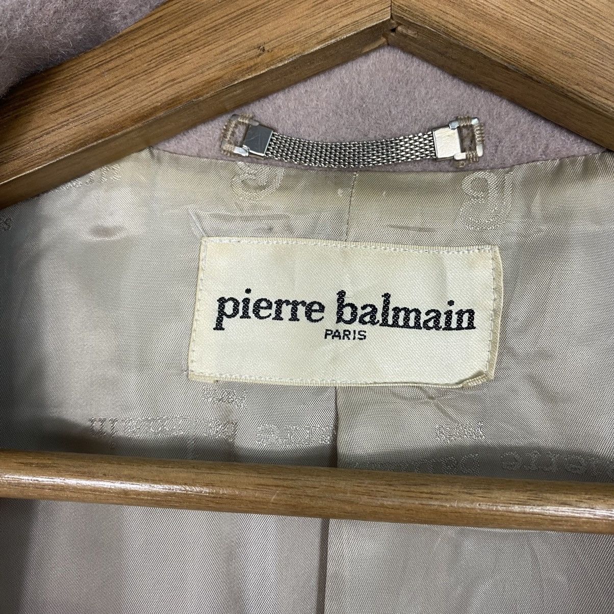 Japanese Brand Vintage Long Jacket Wool Pierre Balmain Size US M / EU 48-50 / 2 - 19 Thumbnail