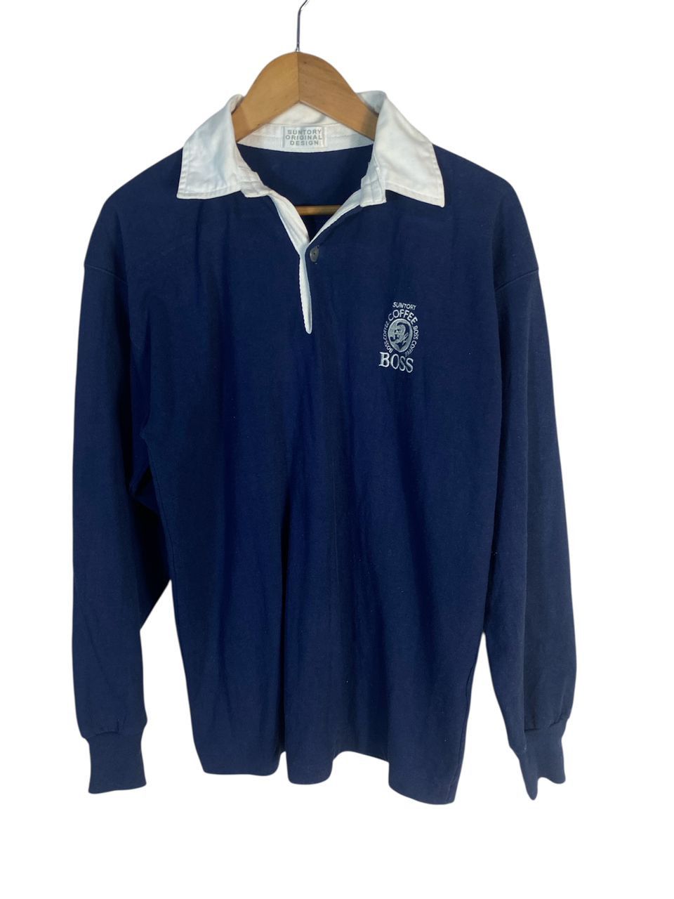 Japanese Brand × Other Suntory coffee boss long sleeve rugby tshirt Size US M / EU 48-50 / 2 - 1 Thumbnail