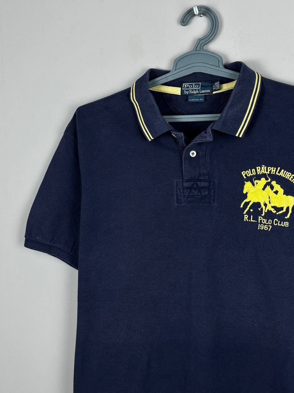 Polo Ralph Lauren Polo Ralph Lauren Navy Big Pony T Shirt Size US XXL / EU 58 / 5 - 1 Thumbnail