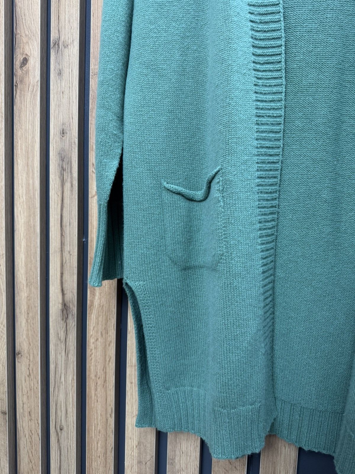 Gran Sasso Gran Sasso Wool Cashmere Cardigan Green Made in Italy Size M Size L / US 10 / IT 46 - 5 Thumbnail