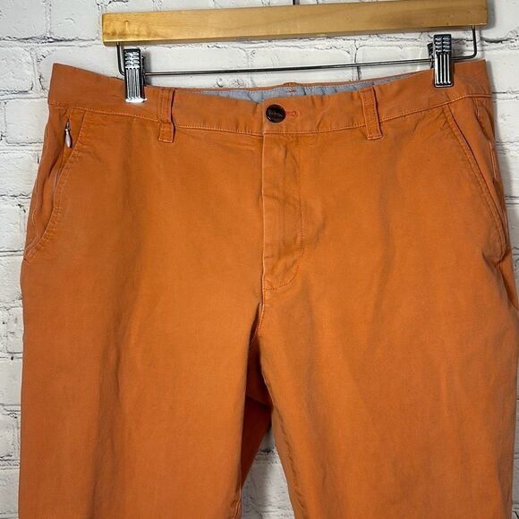Bonobos Bonobos Mens Khaki Slim Straight Leg Stretch Chino Pants W3 Size US 34 / EU 50 - 2 Thumbnail