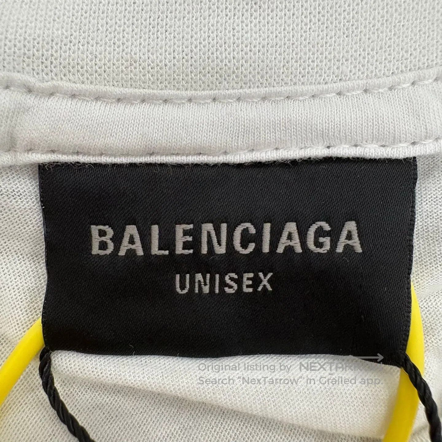 Balenciaga Balenciaga size2 White rainbow-printed lettered short-sleev Size XS / US 0-2 / IT 36-38 - 3 Thumbnail