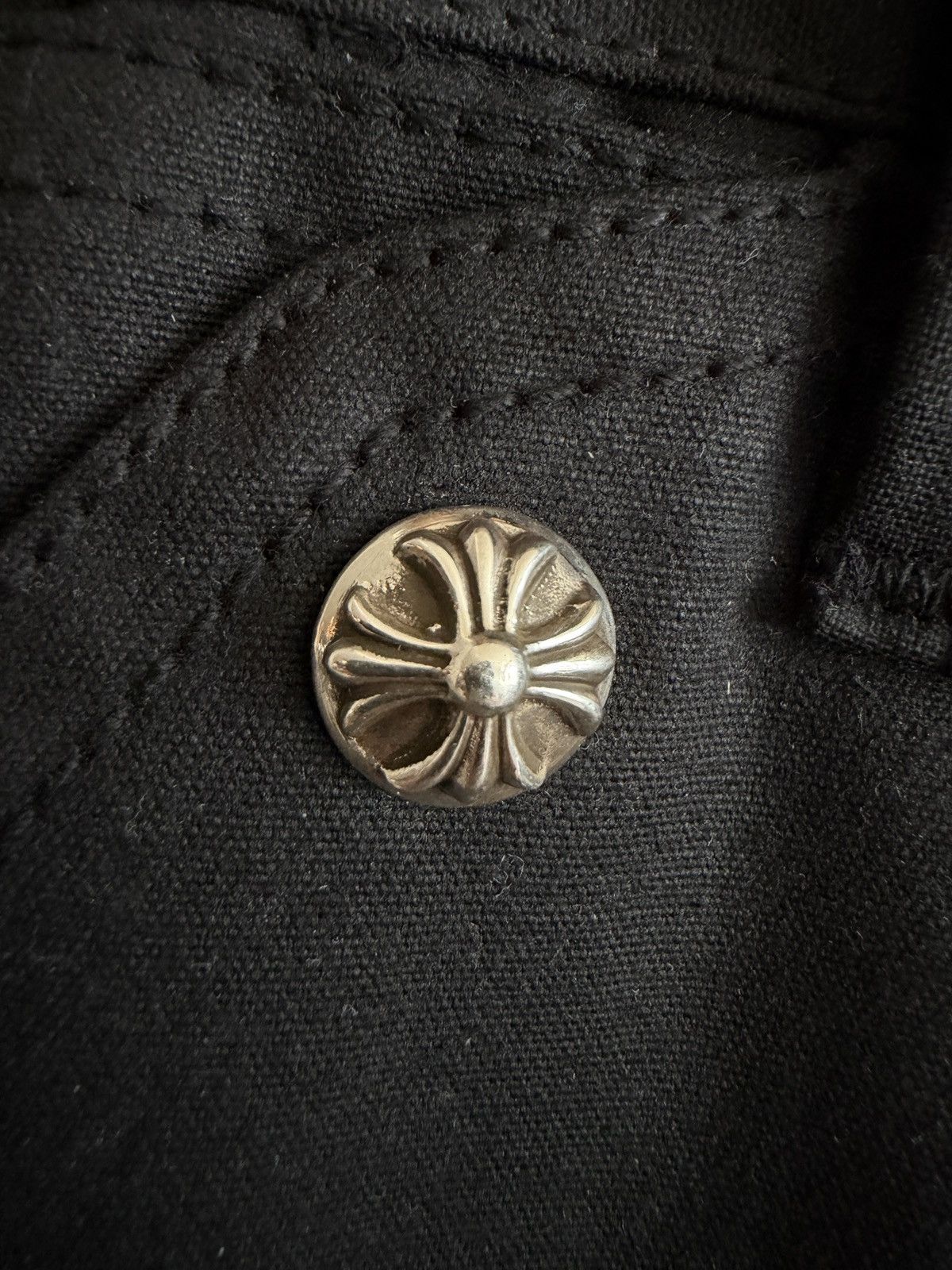 Chrome Hearts Chrome Hearts Waxed Double Knee Carpenter Pants Sz 36 Size US 36 / EU 52 - 4 Thumbnail