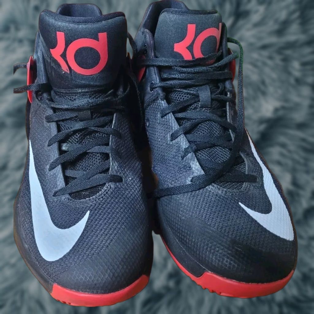 Nike Nike KD Trey 5 IV University Red Grey Black Mens Size 10 Basketball 844571 600 Size US 12 / EU 45 - 1 Thumbnail