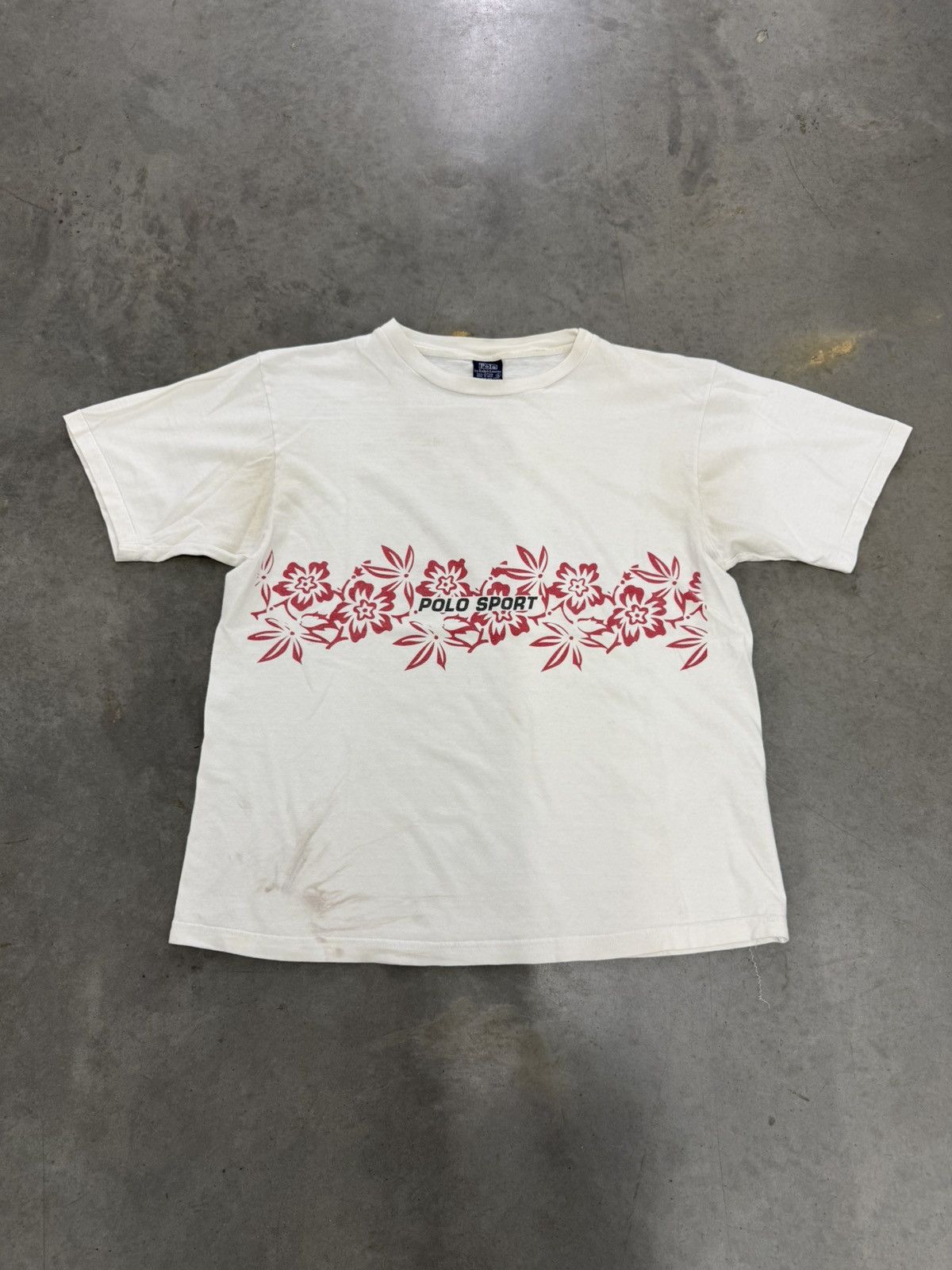 Polo Ralph Lauren Polo Sport Ralph Lauren Vintage Surf 90s T Shirt White Size US L / EU 52-54 / 3 - 3 Thumbnail