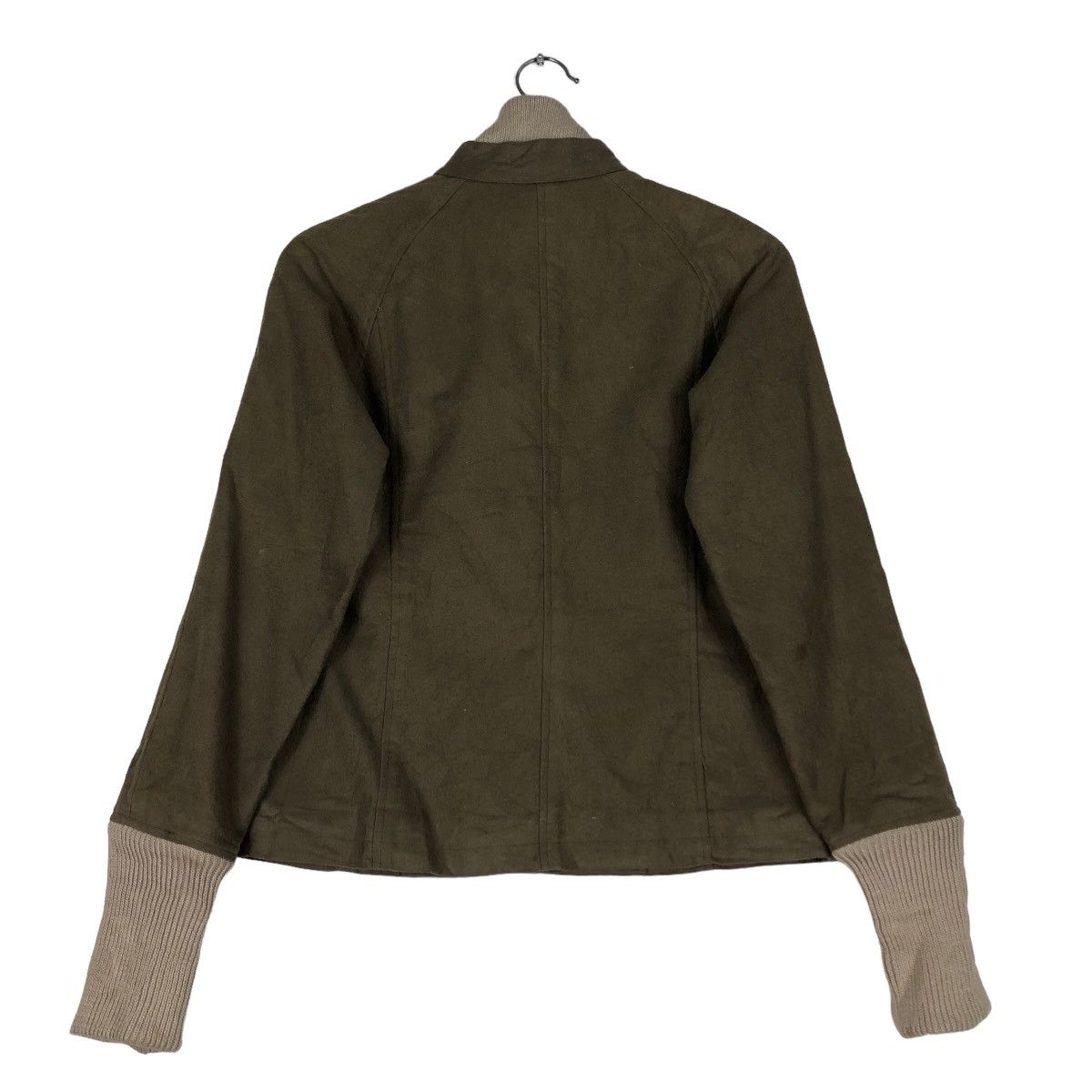 Japanese Brand 🔥Cropped Biker Jacket Ford Mills Inspire Issey Miyake Size US M / EU 48-50 / 2 - 8 Thumbnail