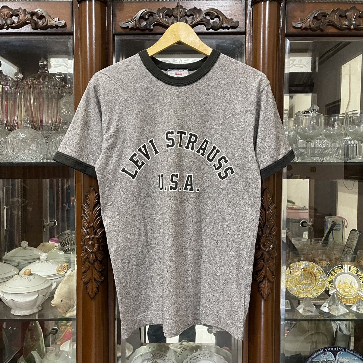 Levi's Vintage Clothing Very rare vintage levis ringer tee Size US M / EU 48-50 / 2 - 1 Thumbnail