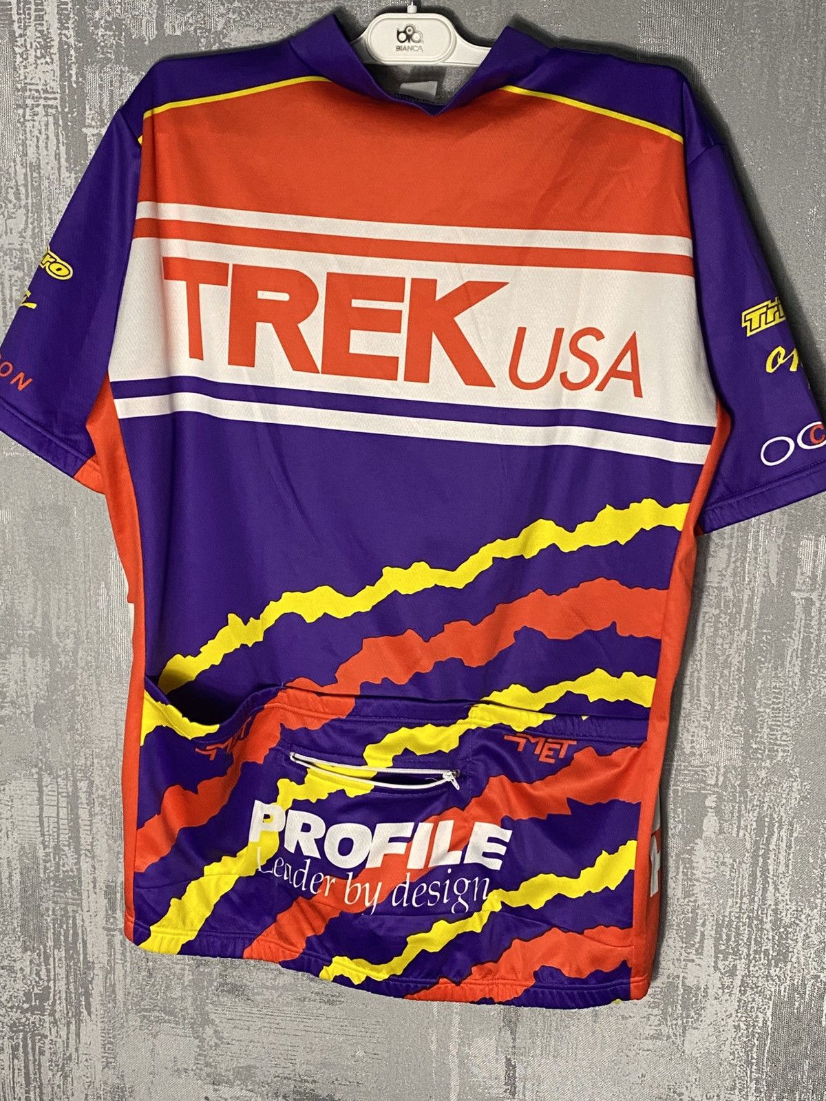 Vintage Vintage 80x TREK USA Cycling Comar Team bicycle Tools USA Size US XL / EU 56 / 4 - 2 Thumbnail