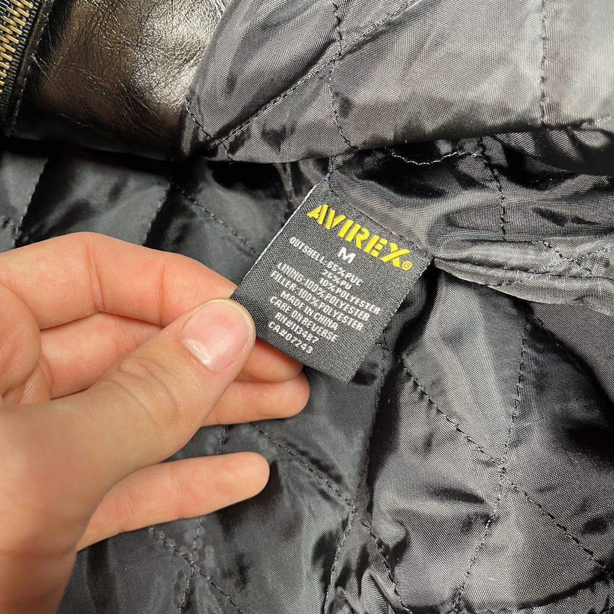 Avirex AVIREX Classics New York Home of the Brave Leather Jacket Size US M / EU 48-50 / 2 - 17 Thumbnail